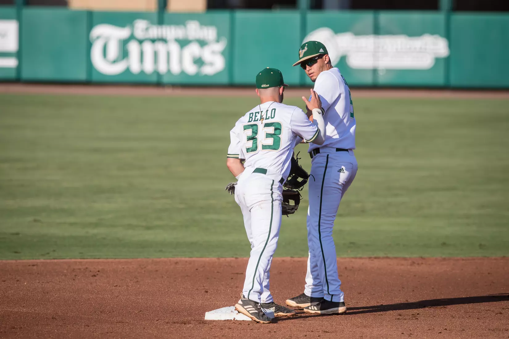 South Florida Bulls during a game against the Memphis Tigers on Sunday April 28, 2019 at the USF Softball Stadium in Tampa, Florida.