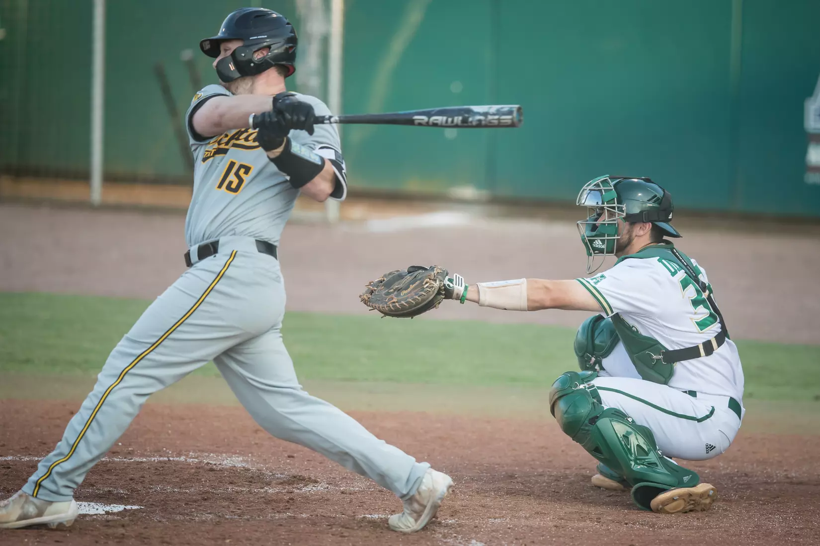 South Florida Bulls during a game against the Memphis Tigers on Sunday April 28, 2019 at the USF Softball Stadium in Tampa, Florida.