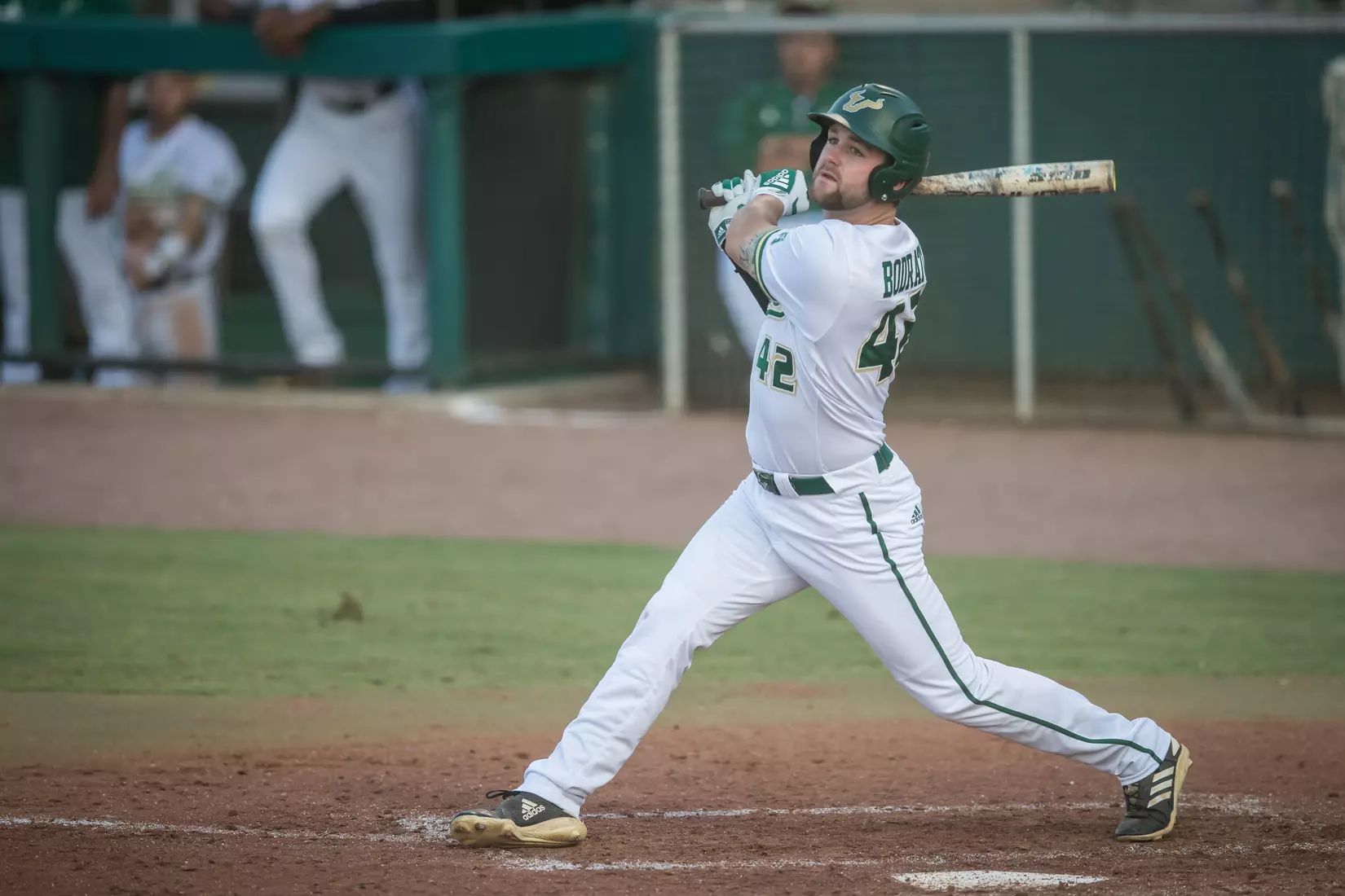 South Florida Bulls during a game against the Memphis Tigers on Sunday April 28, 2019 at the USF Softball Stadium in Tampa, Florida.