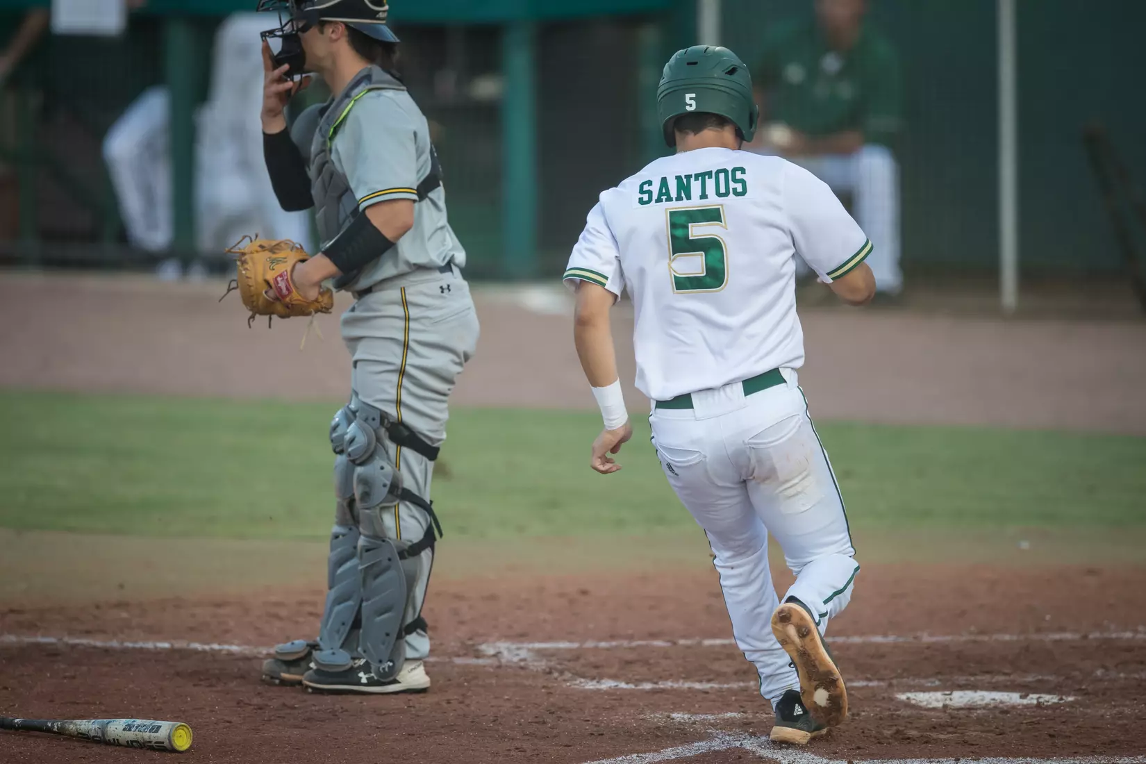 South Florida Bulls during a game against the Memphis Tigers on Sunday April 28, 2019 at the USF Softball Stadium in Tampa, Florida.