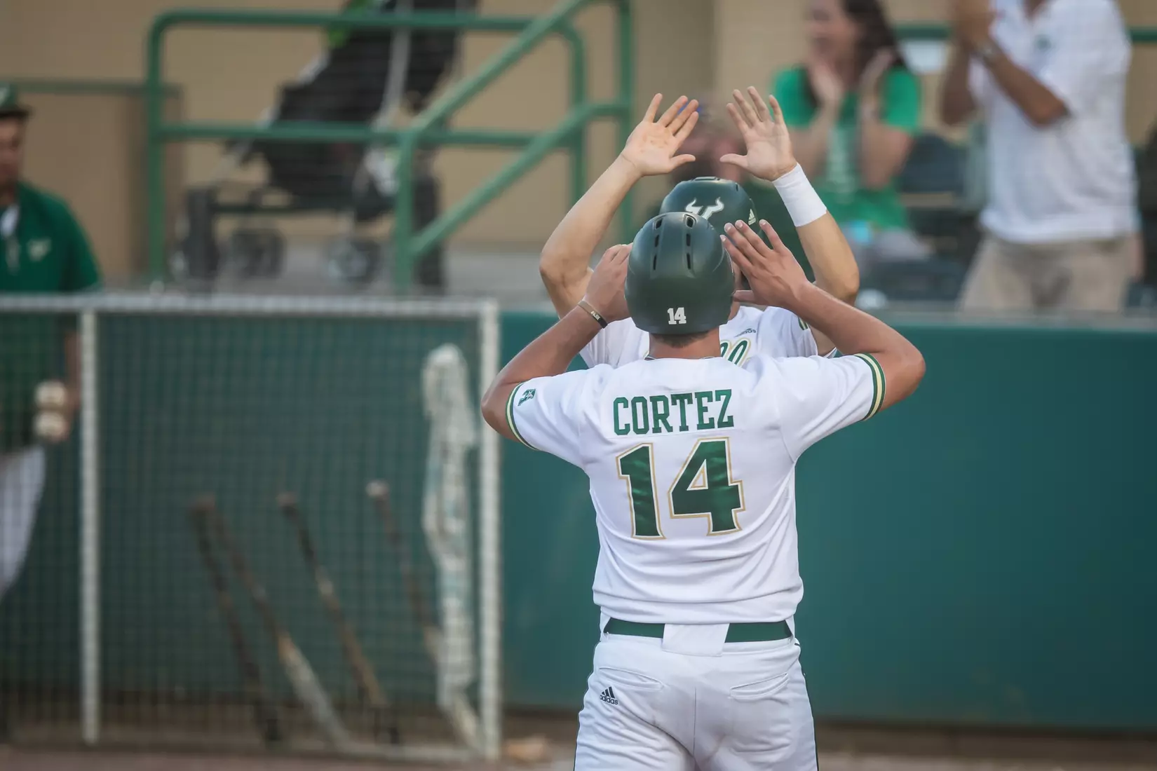South Florida Bulls during a game against the Memphis Tigers on Sunday April 28, 2019 at the USF Softball Stadium in Tampa, Florida.