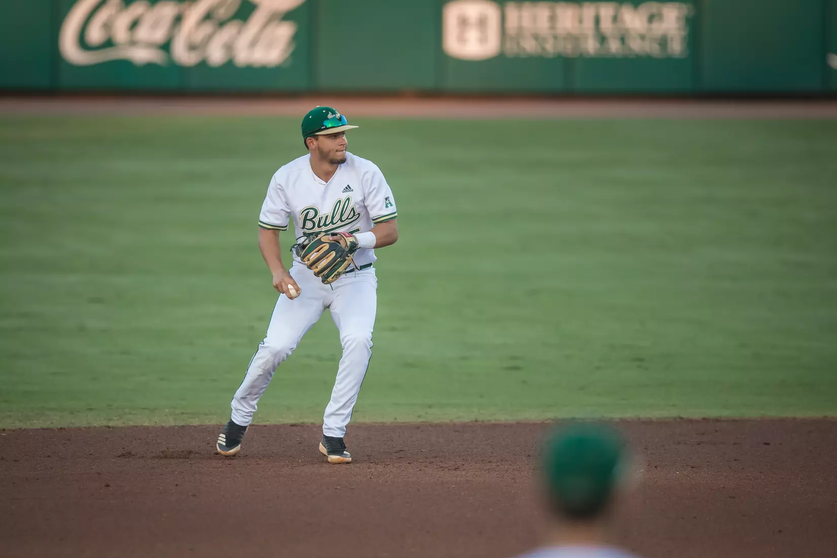 South Florida Bulls during a game against the Memphis Tigers on Sunday April 28, 2019 at the USF Softball Stadium in Tampa, Florida.