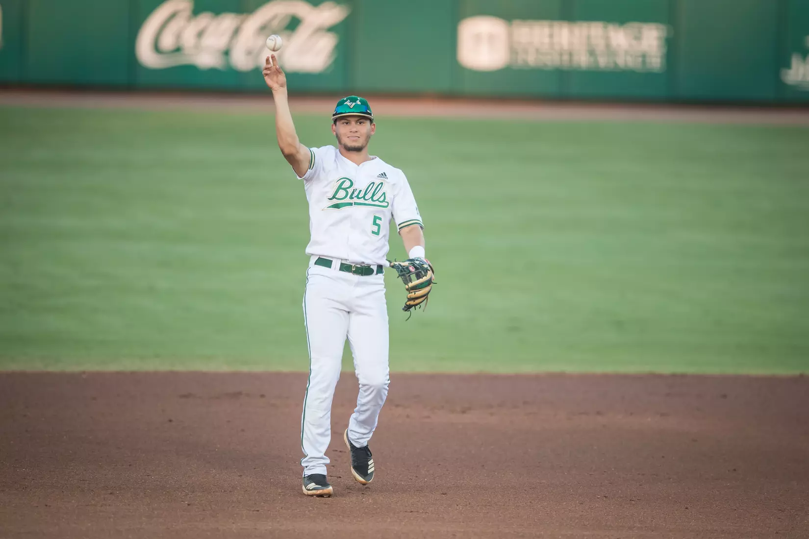 South Florida Bulls during a game against the Memphis Tigers on Sunday April 28, 2019 at the USF Softball Stadium in Tampa, Florida.
