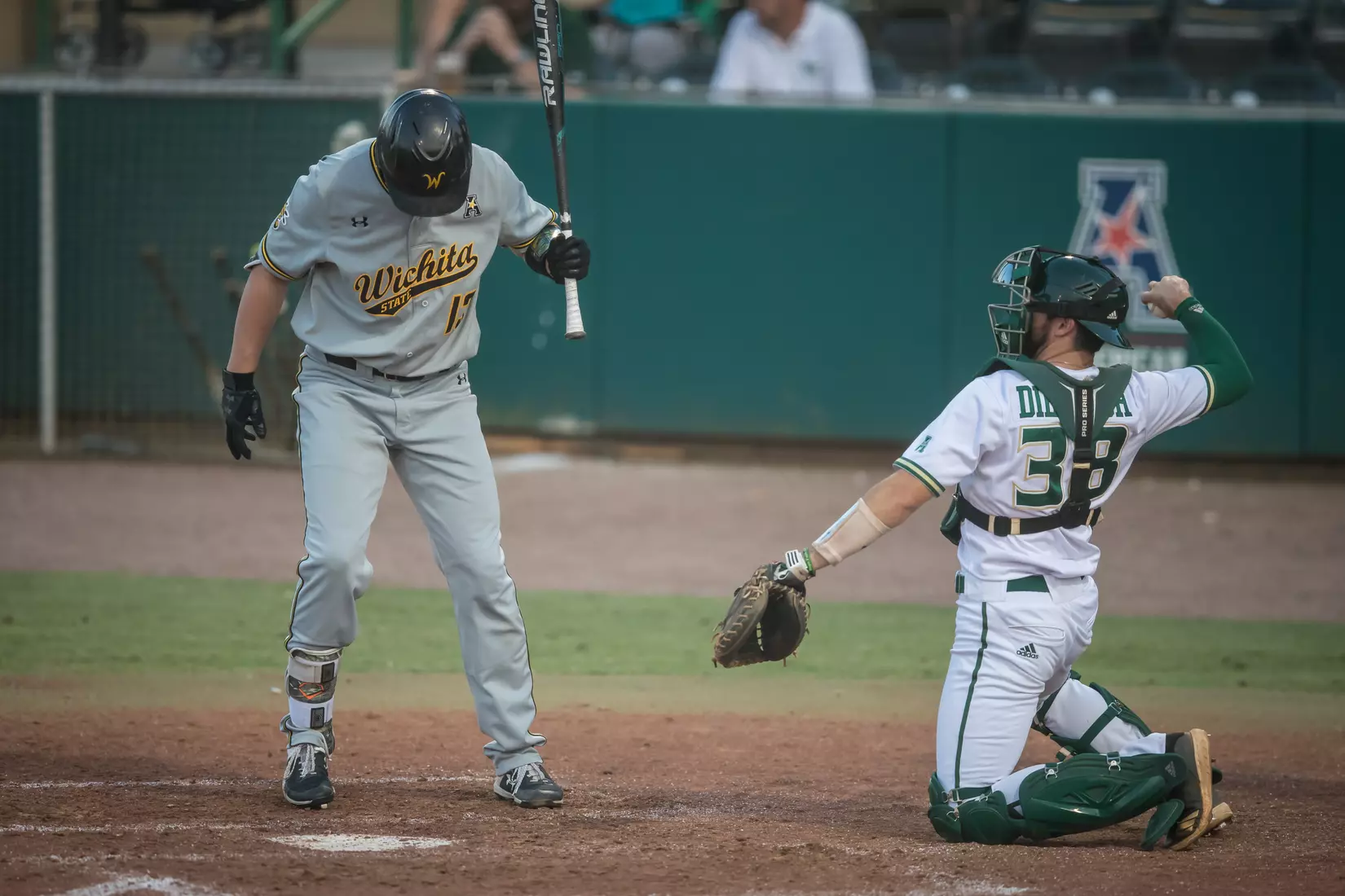 South Florida Bulls during a game against the Memphis Tigers on Sunday April 28, 2019 at the USF Softball Stadium in Tampa, Florida.