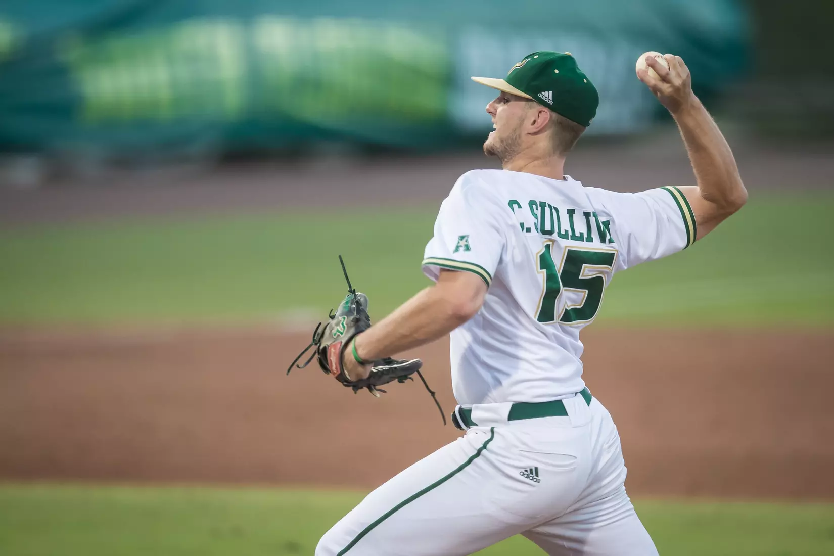 South Florida Bulls during a game against the Memphis Tigers on Sunday April 28, 2019 at the USF Softball Stadium in Tampa, Florida.