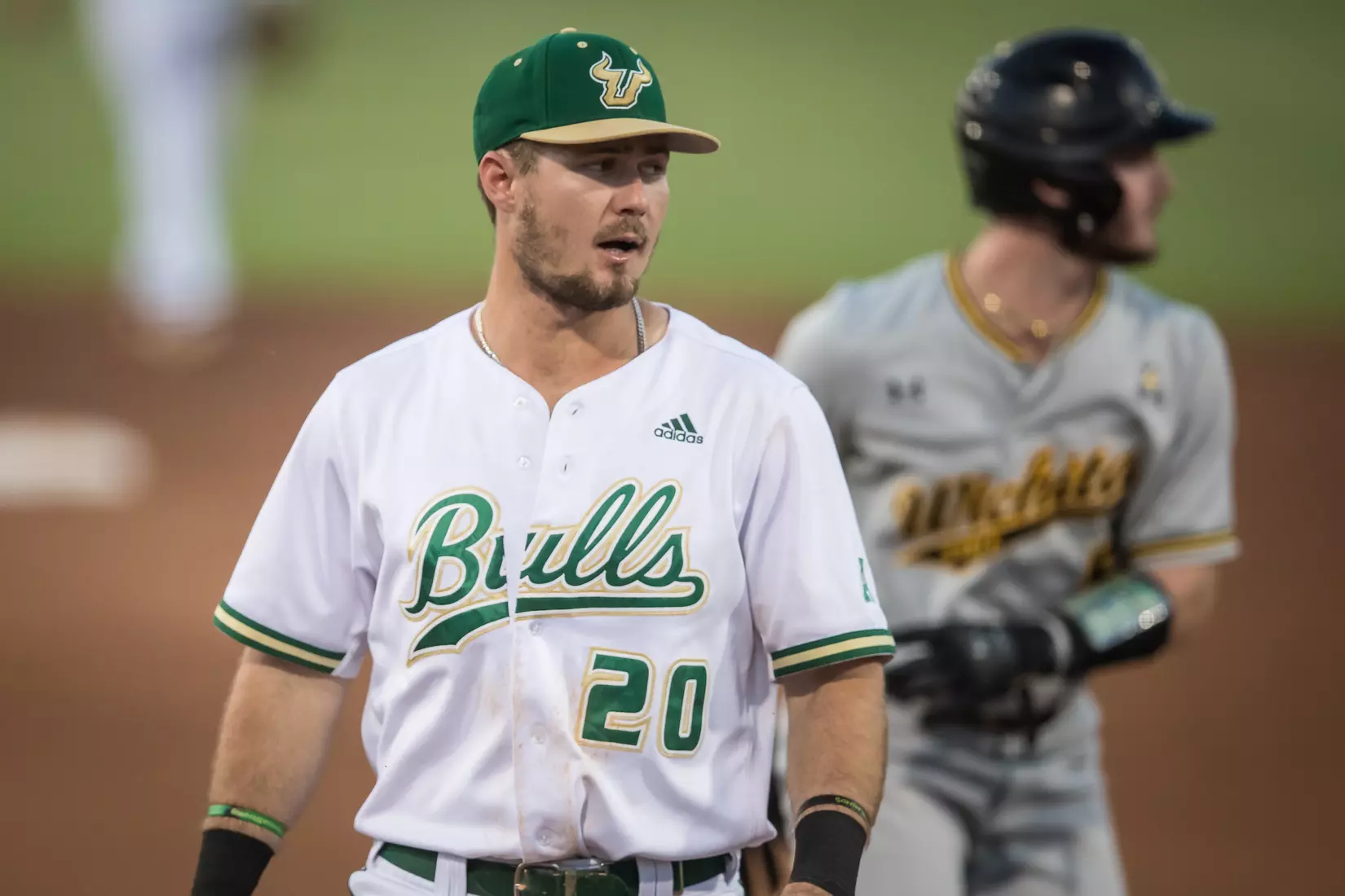 South Florida Bulls during a game against the Memphis Tigers on Sunday April 28, 2019 at the USF Softball Stadium in Tampa, Florida.