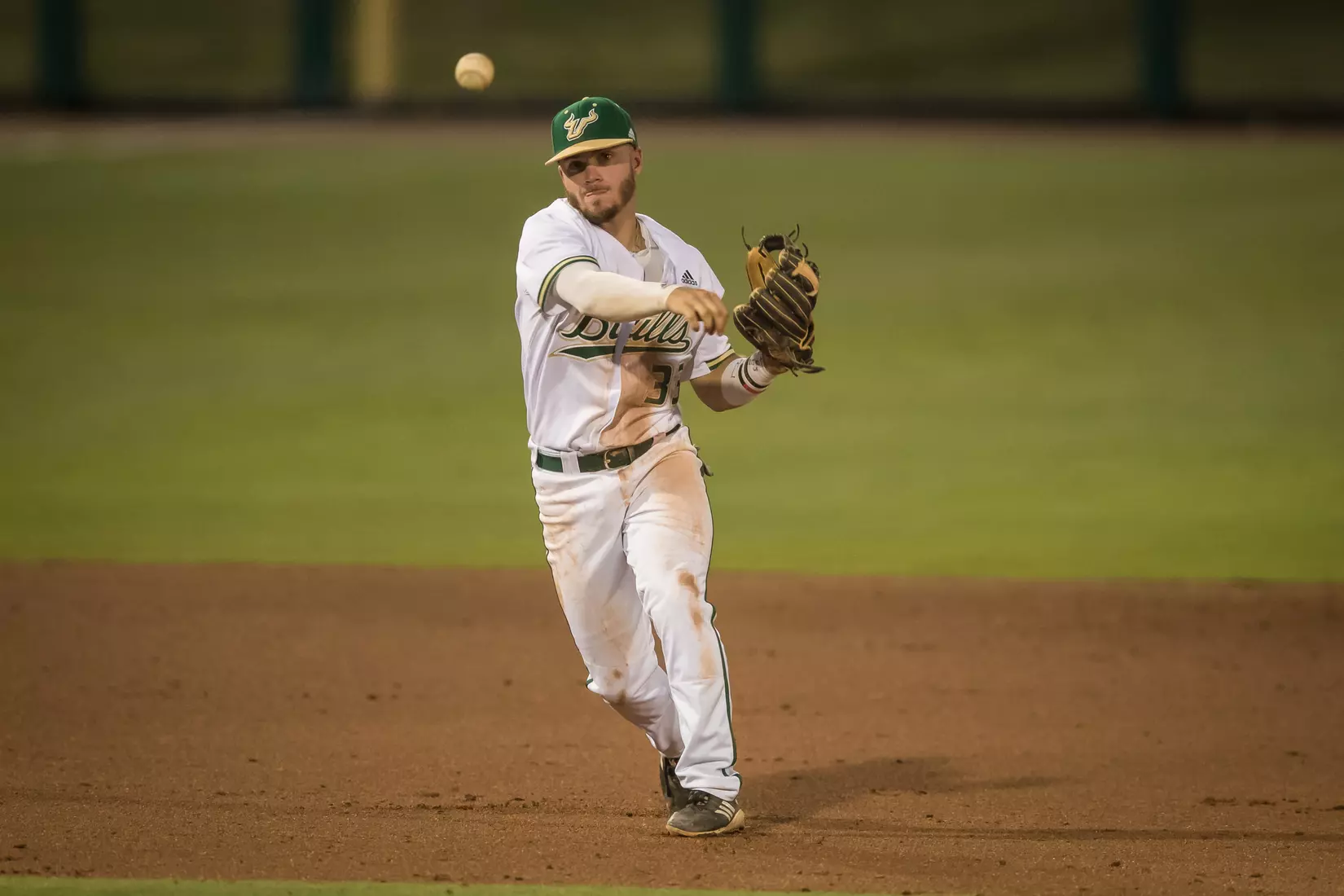 South Florida Bulls during a game against the Memphis Tigers on Sunday April 28, 2019 at the USF Softball Stadium in Tampa, Florida.