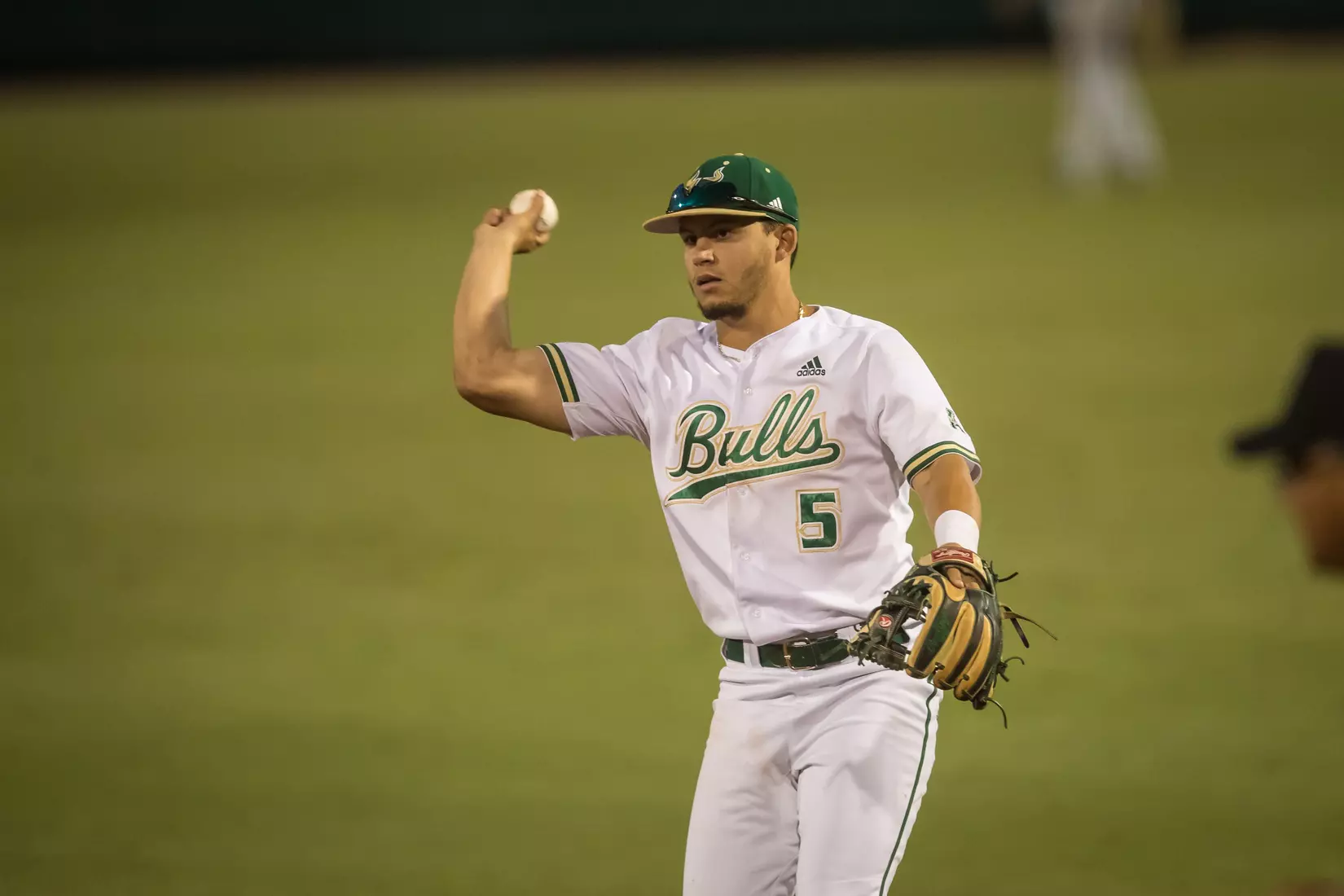 South Florida Bulls during a game against the Memphis Tigers on Sunday April 28, 2019 at the USF Softball Stadium in Tampa, Florida.