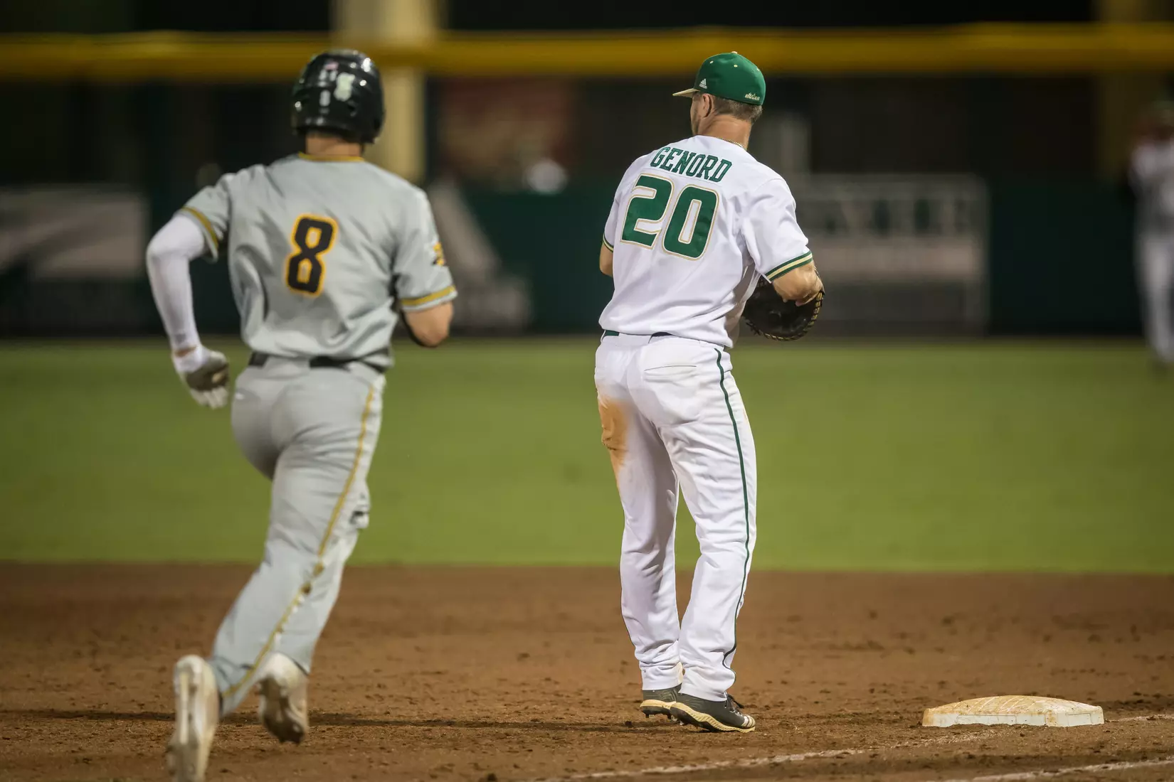 South Florida Bulls during a game against the Memphis Tigers on Sunday April 28, 2019 at the USF Softball Stadium in Tampa, Florida.