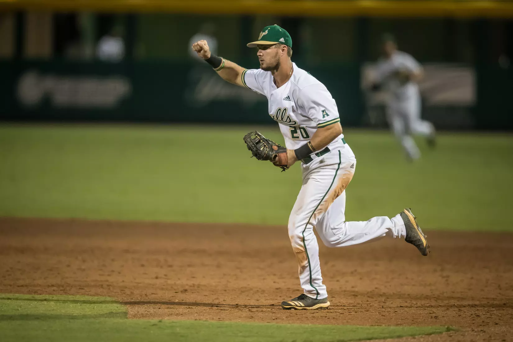 South Florida Bulls during a game against the Memphis Tigers on Sunday April 28, 2019 at the USF Softball Stadium in Tampa, Florida.