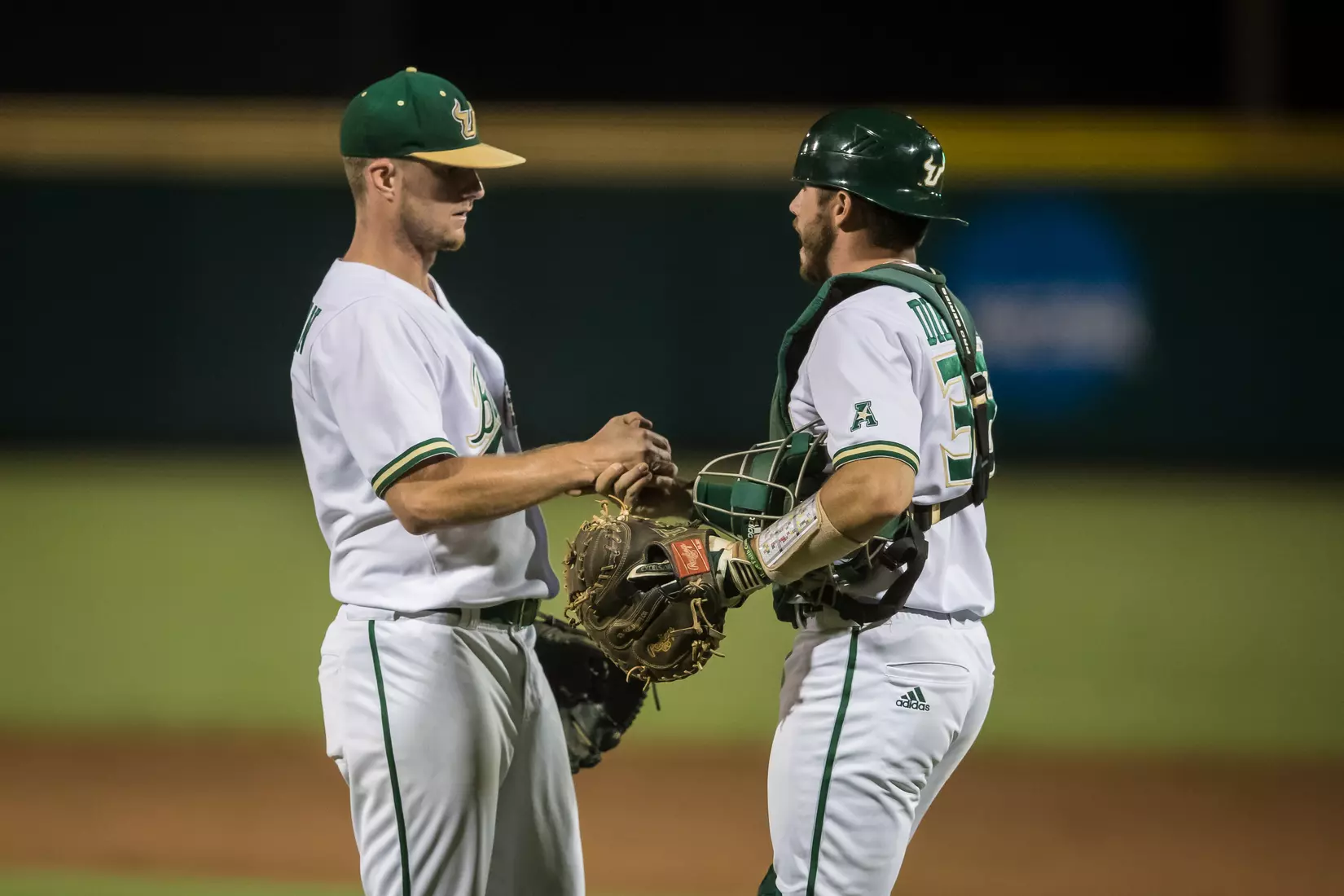 South Florida Bulls during a game against the Memphis Tigers on Sunday April 28, 2019 at the USF Softball Stadium in Tampa, Florida.