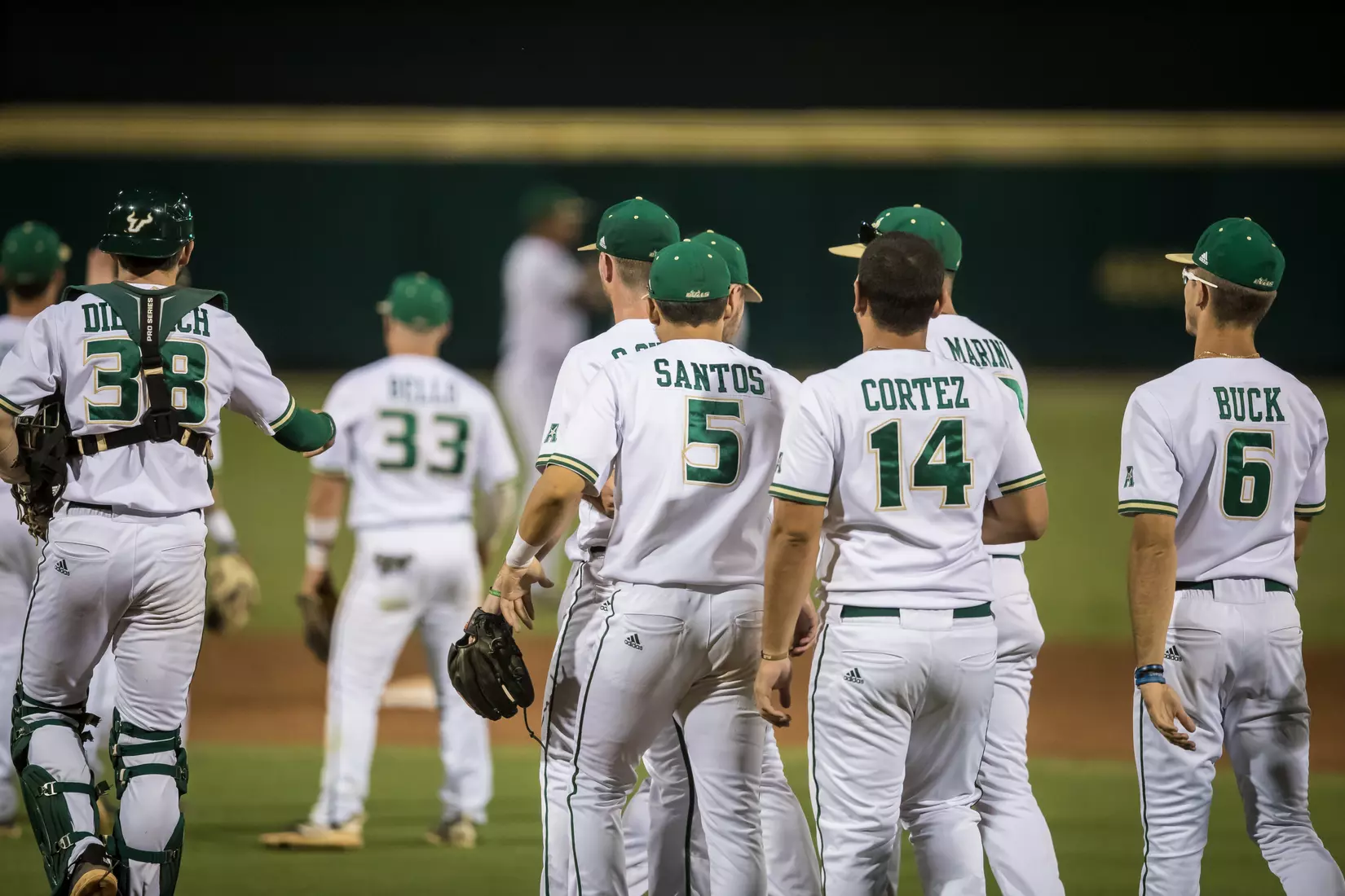 South Florida Bulls during a game against the Memphis Tigers on Sunday April 28, 2019 at the USF Softball Stadium in Tampa, Florida.