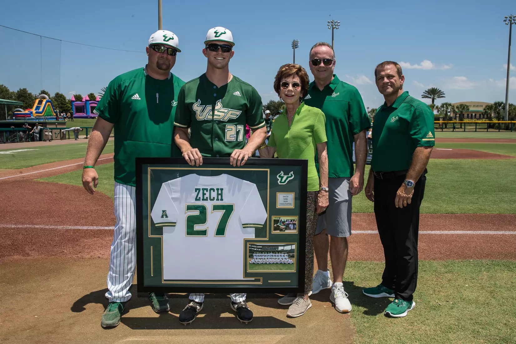 South Florida Bulls during a game against the Wichita State Shockers on Saturday May 18, 2019 at the USF Softball Stadium in Tampa, Florida.