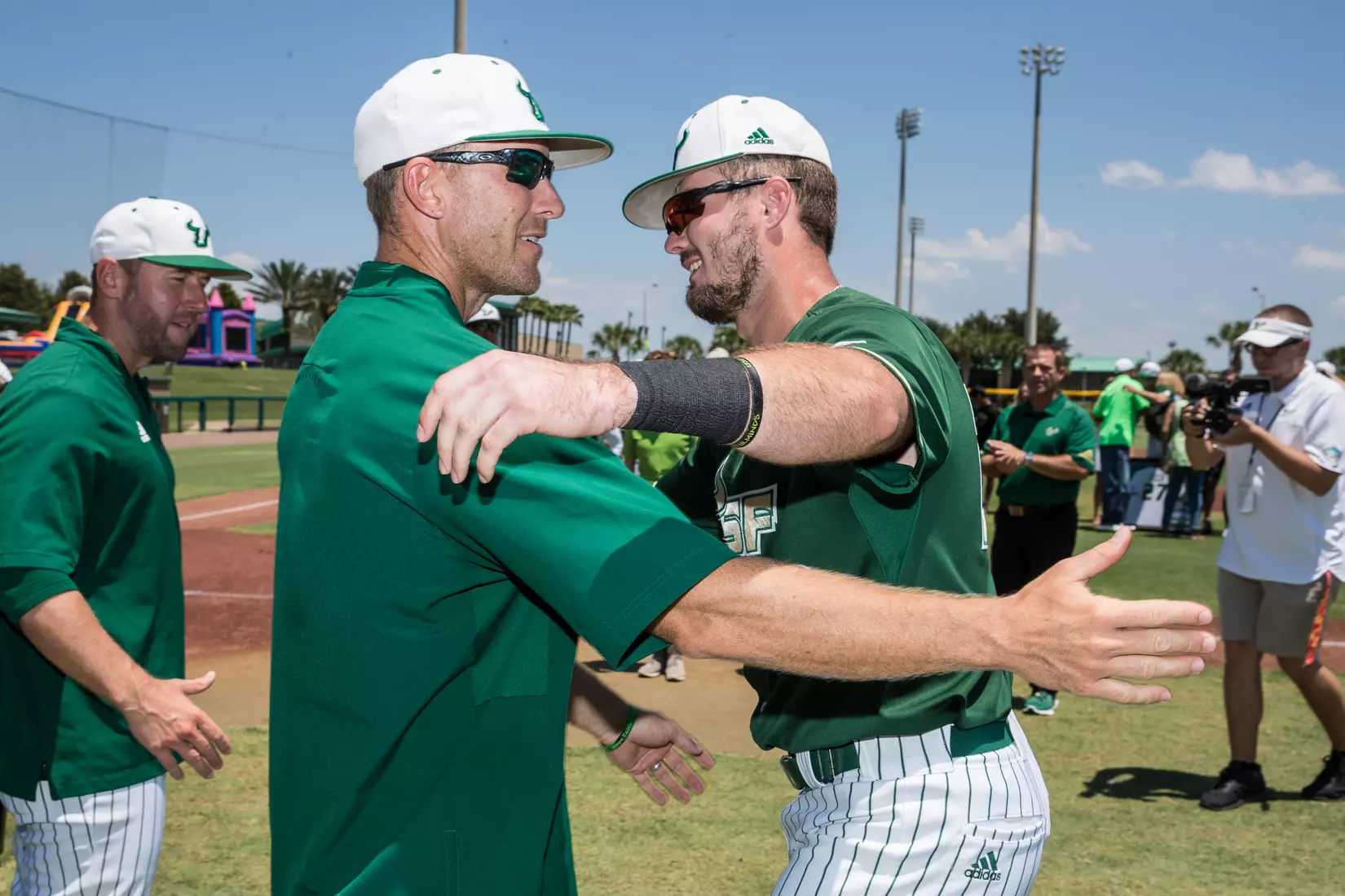 South Florida Bulls during a game against the Wichita State Shockers on Saturday May 18, 2019 at the USF Softball Stadium in Tampa, Florida.