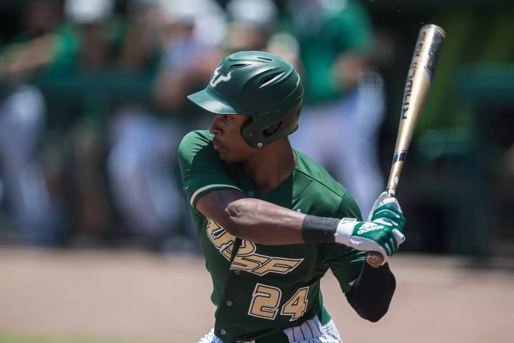 South Florida Bulls during a game against the Wichita State Shockers on Saturday May 18, 2019 at the USF Softball Stadium in Tampa, Florida.