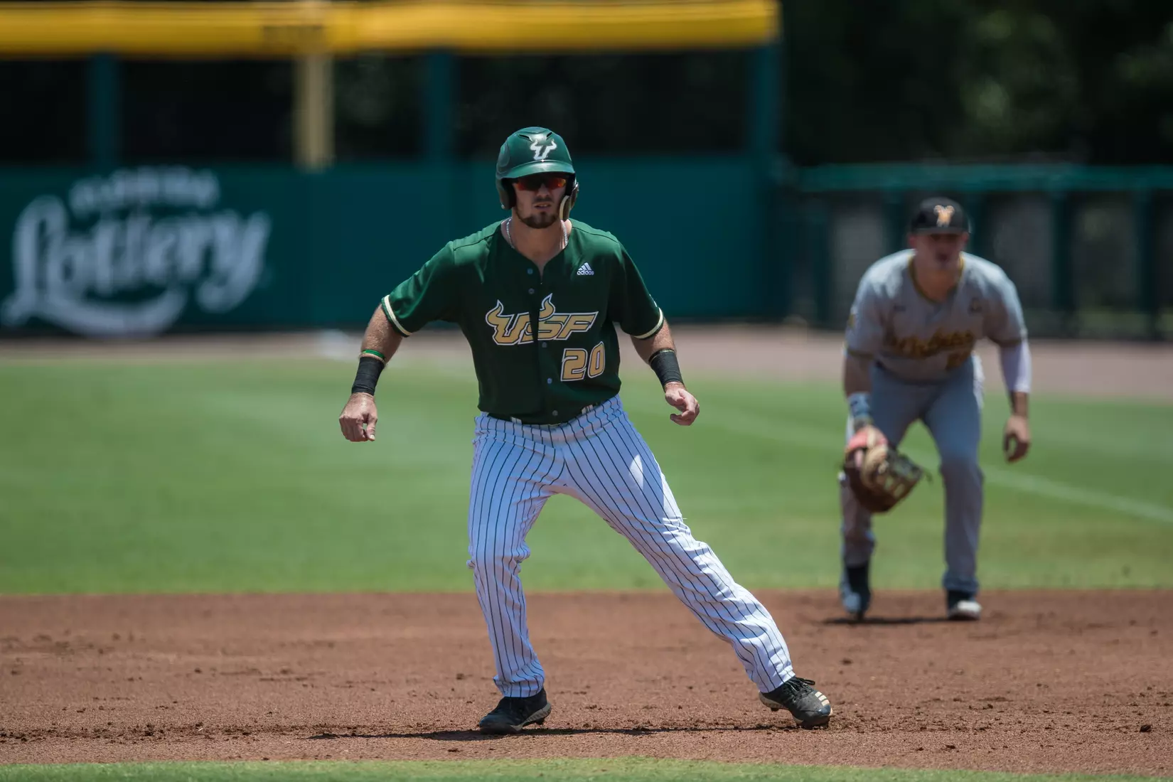 South Florida Bulls during a game against the Wichita State Shockers on Saturday May 18, 2019 at the USF Softball Stadium in Tampa, Florida.