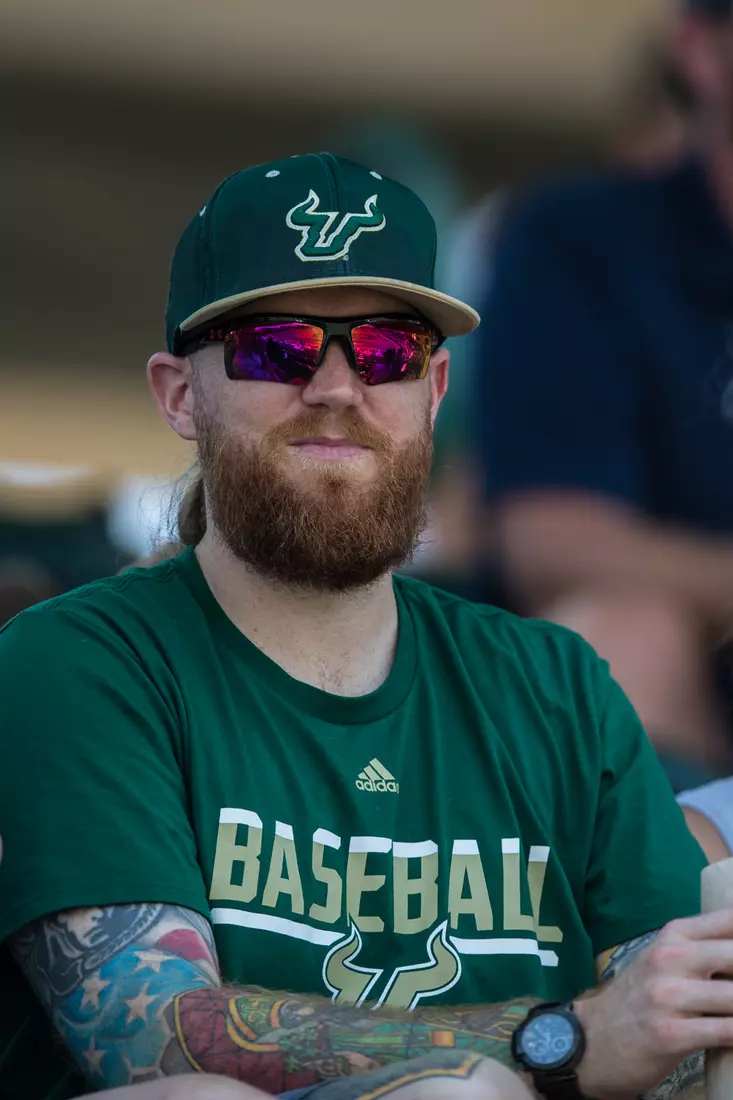 South Florida Bulls during a game against the Wichita State Shockers on Saturday May 18, 2019 at the USF Softball Stadium in Tampa, Florida.