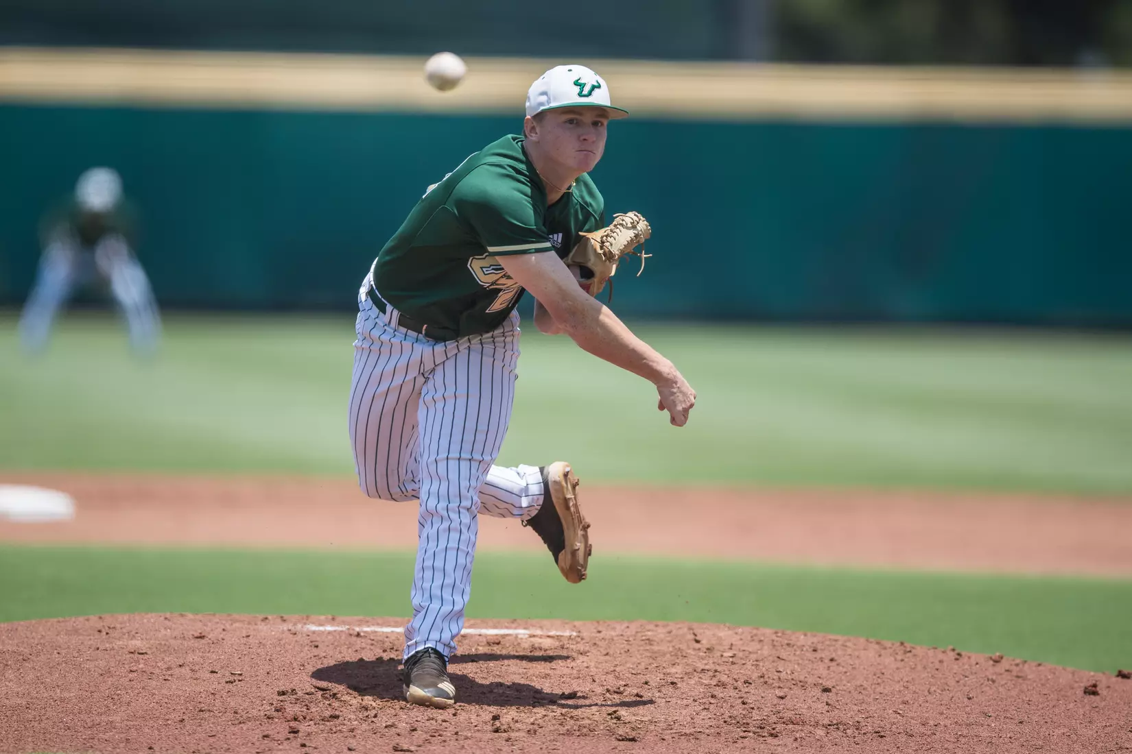South Florida Bulls during a game against the Wichita State Shockers on Saturday May 18, 2019 at the USF Softball Stadium in Tampa, Florida.