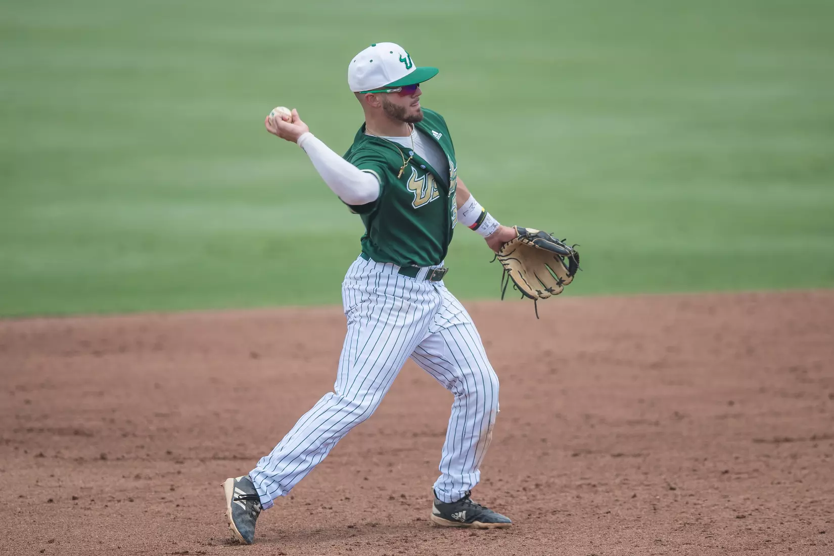 South Florida Bulls during a game against the Wichita State Shockers on Saturday May 18, 2019 at the USF Softball Stadium in Tampa, Florida.