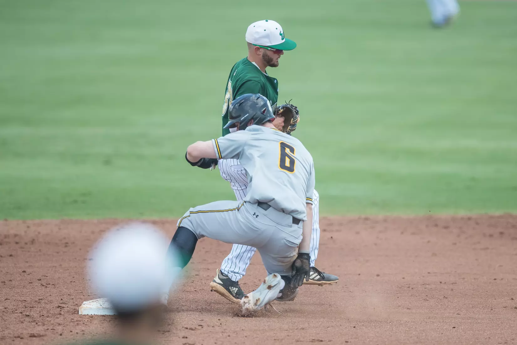 South Florida Bulls during a game against the Wichita State Shockers on Saturday May 18, 2019 at the USF Softball Stadium in Tampa, Florida.