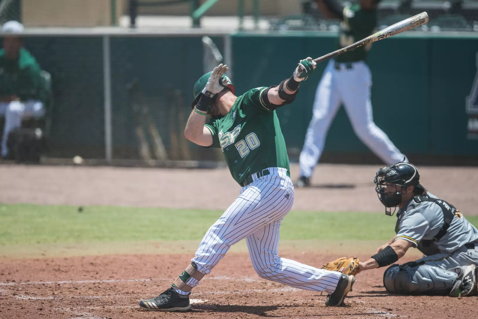 South Florida Bulls during a game against the Wichita State Shockers on Saturday May 18, 2019 at the USF Softball Stadium in Tampa, Florida.