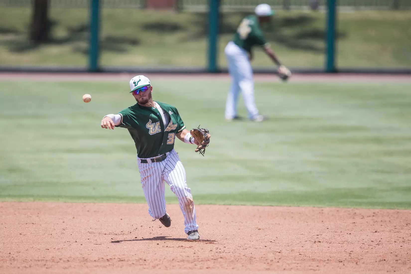 South Florida Bulls during a game against the Wichita State Shockers on Saturday May 18, 2019 at the USF Softball Stadium in Tampa, Florida.