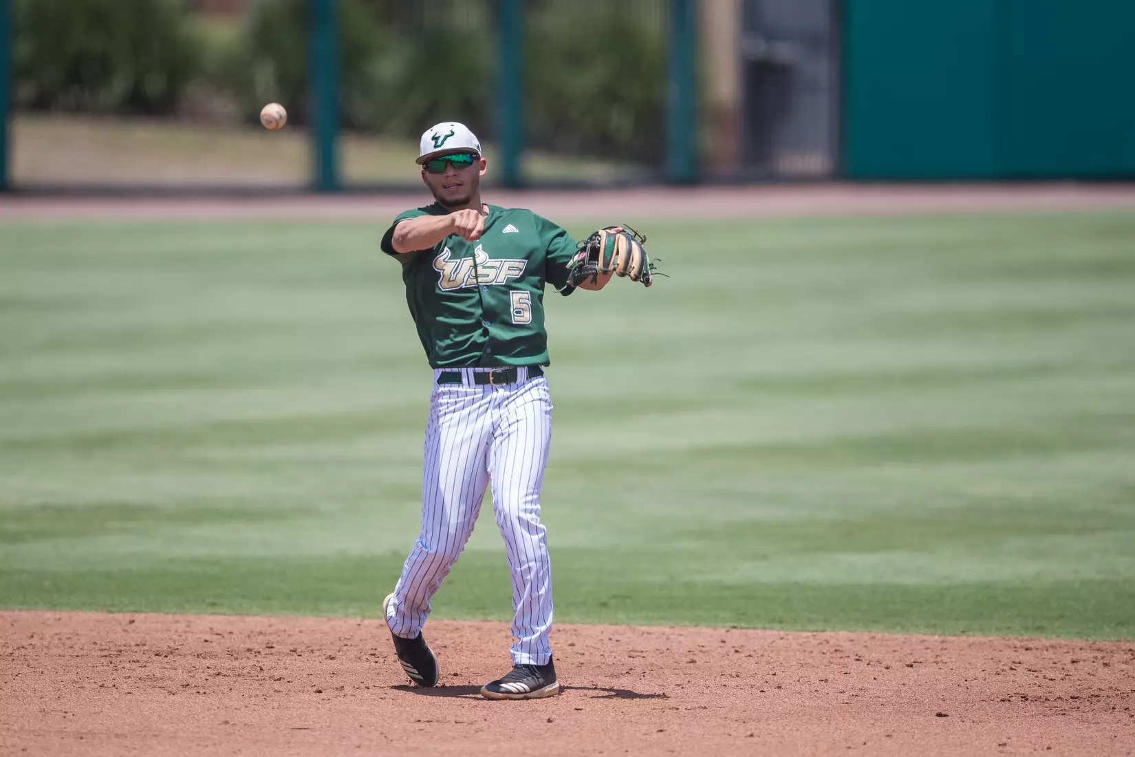 South Florida Bulls during a game against the Wichita State Shockers on Saturday May 18, 2019 at the USF Softball Stadium in Tampa, Florida.