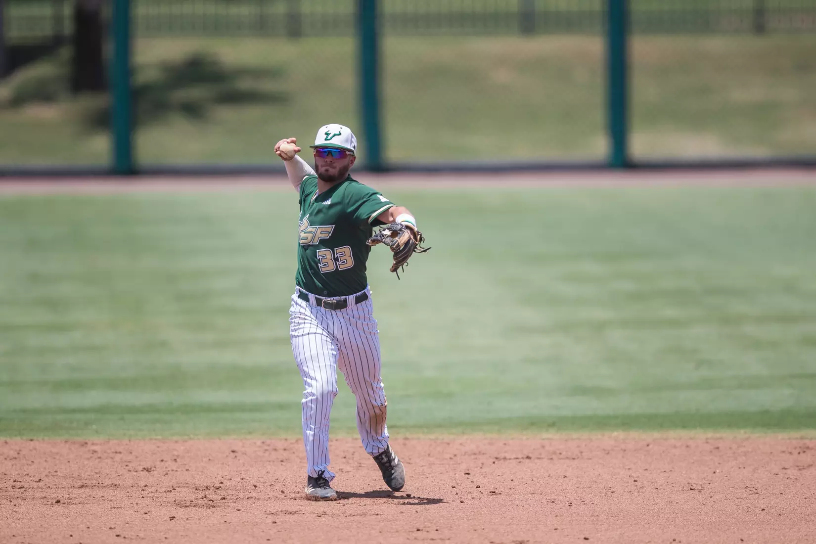 South Florida Bulls during a game against the Wichita State Shockers on Saturday May 18, 2019 at the USF Softball Stadium in Tampa, Florida.