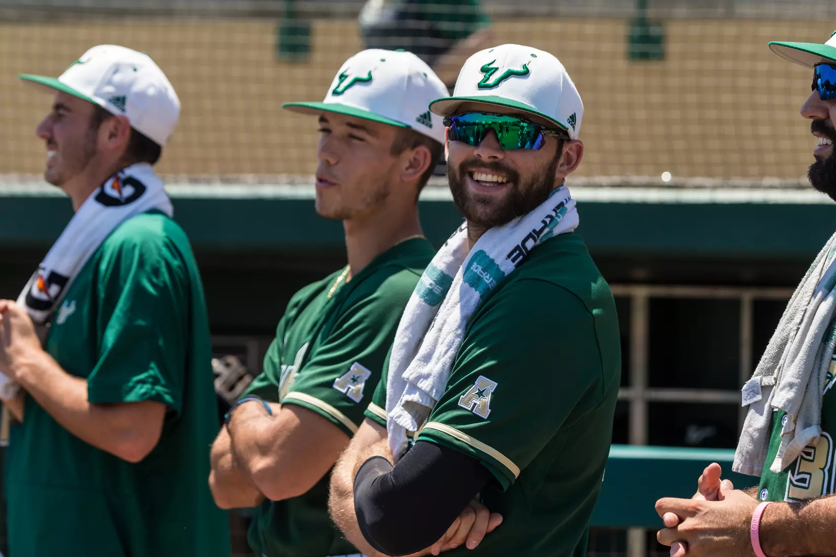 South Florida Bulls during a game against the Wichita State Shockers on Saturday May 18, 2019 at the USF Softball Stadium in Tampa, Florida.