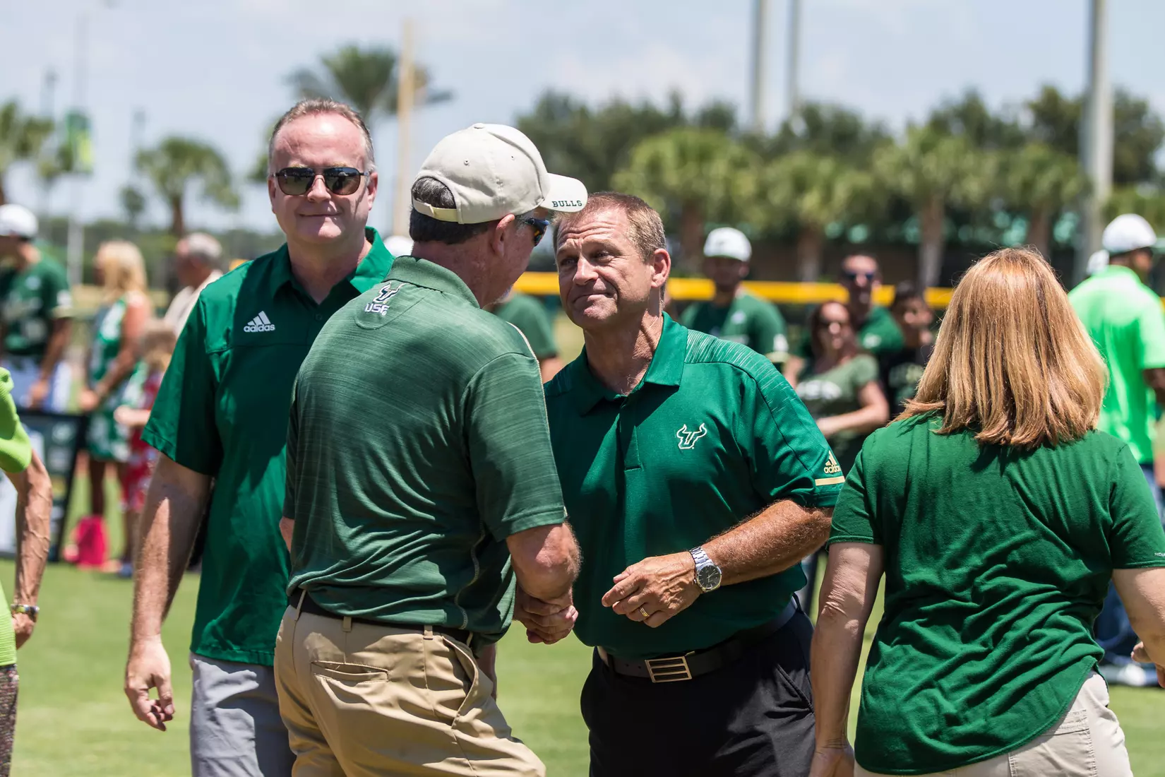 South Florida Bulls during a game against the Wichita State Shockers on Saturday May 18, 2019 at the USF Softball Stadium in Tampa, Florida.