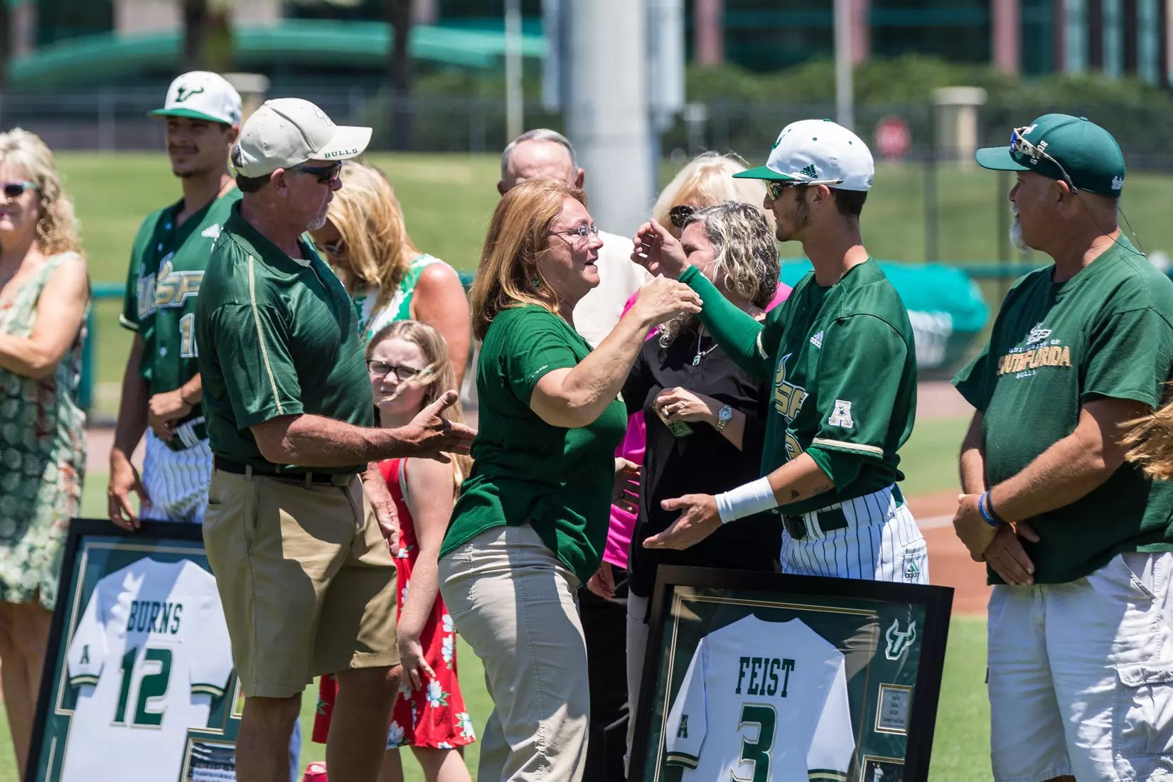 South Florida Bulls during a game against the Wichita State Shockers on Saturday May 18, 2019 at the USF Softball Stadium in Tampa, Florida.
