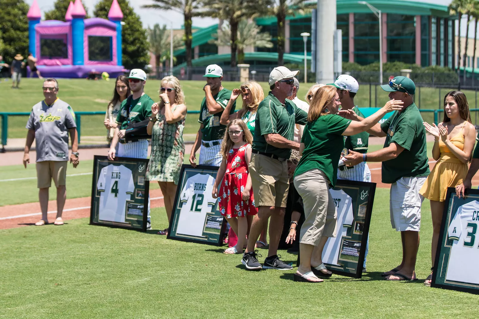 South Florida Bulls during a game against the Wichita State Shockers on Saturday May 18, 2019 at the USF Softball Stadium in Tampa, Florida.