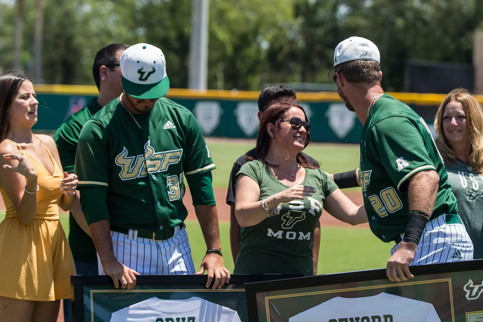 South Florida Bulls during a game against the Wichita State Shockers on Saturday May 18, 2019 at the USF Softball Stadium in Tampa, Florida.