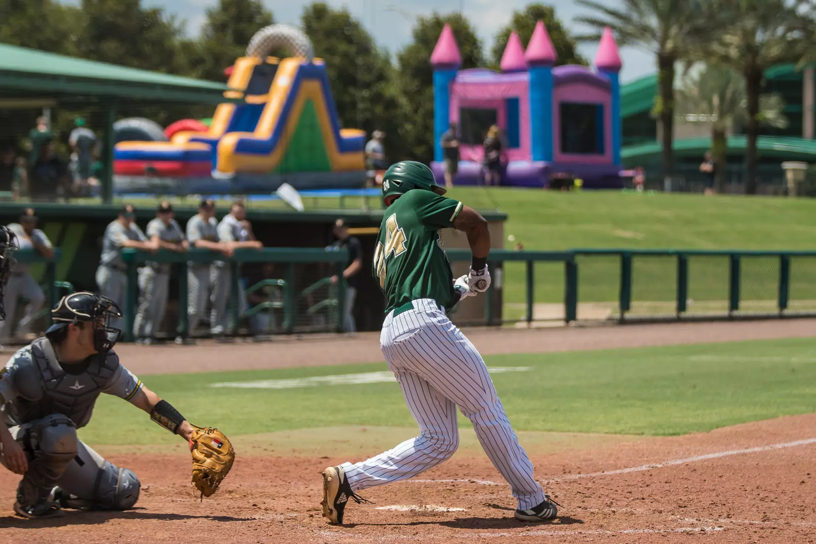 South Florida Bulls during a game against the Wichita State Shockers on Saturday May 18, 2019 at the USF Softball Stadium in Tampa, Florida.