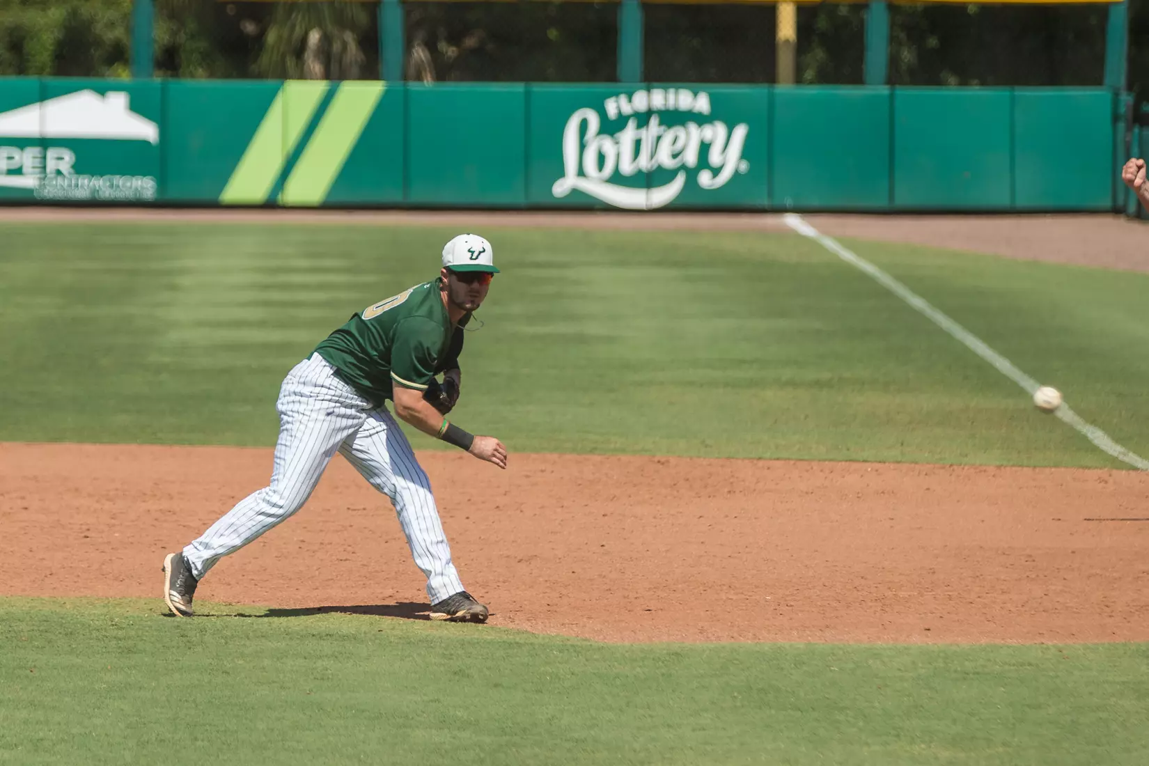 South Florida Bulls during a game against the Wichita State Shockers on Saturday May 18, 2019 at the USF Softball Stadium in Tampa, Florida.