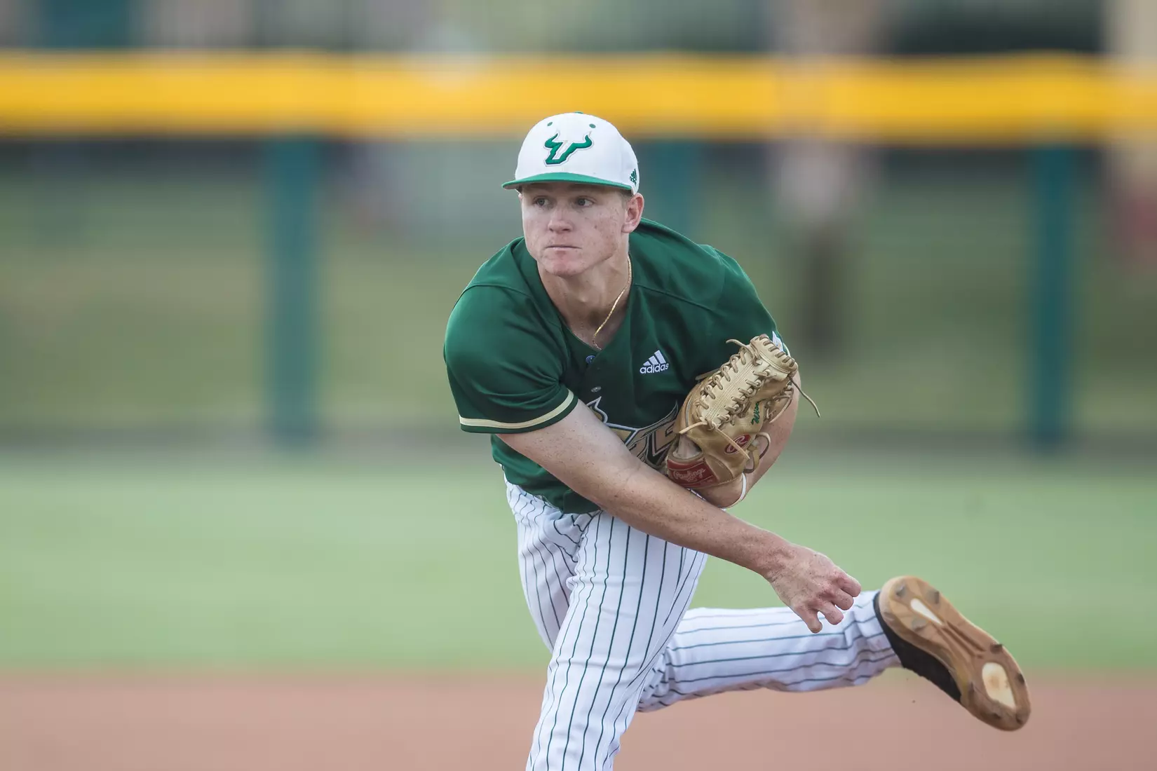 South Florida Bulls during a game against the Wichita State Shockers on Saturday May 18, 2019 at the USF Softball Stadium in Tampa, Florida.