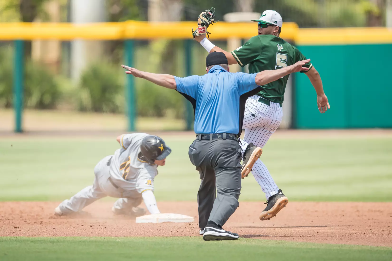 South Florida Bulls during a game against the Wichita State Shockers on Saturday May 18, 2019 at the USF Softball Stadium in Tampa, Florida.