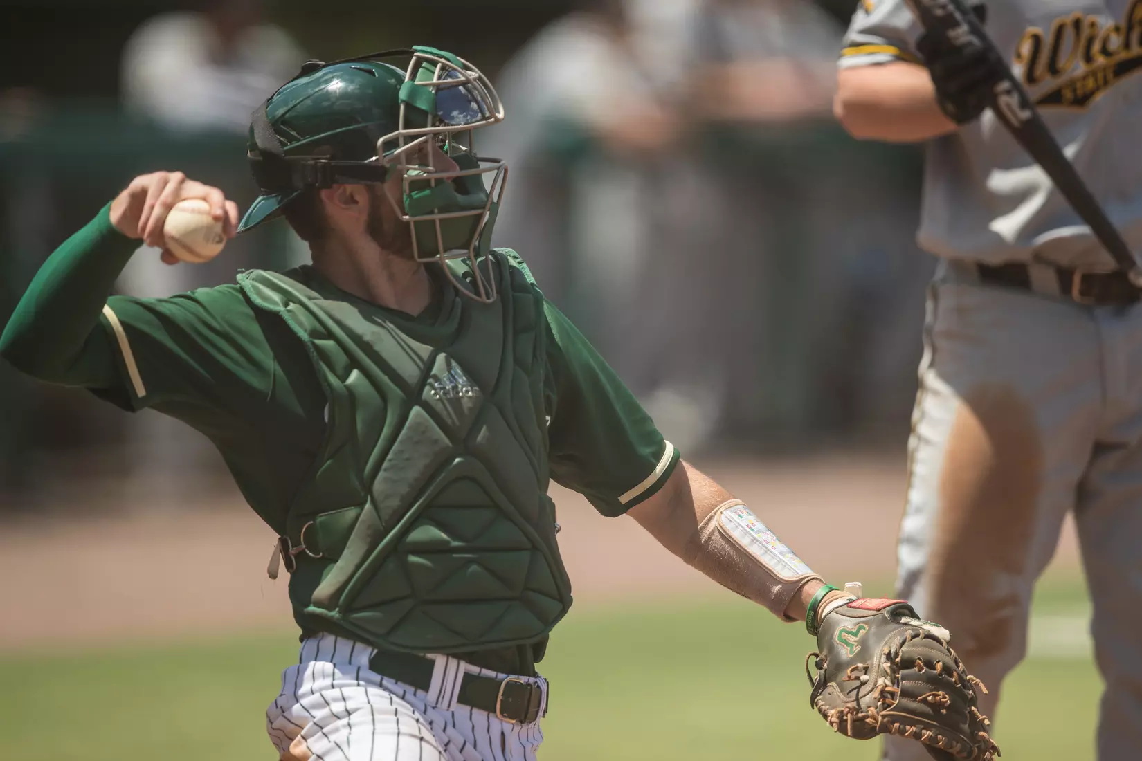 South Florida Bulls during a game against the Wichita State Shockers on Saturday May 18, 2019 at the USF Softball Stadium in Tampa, Florida.
