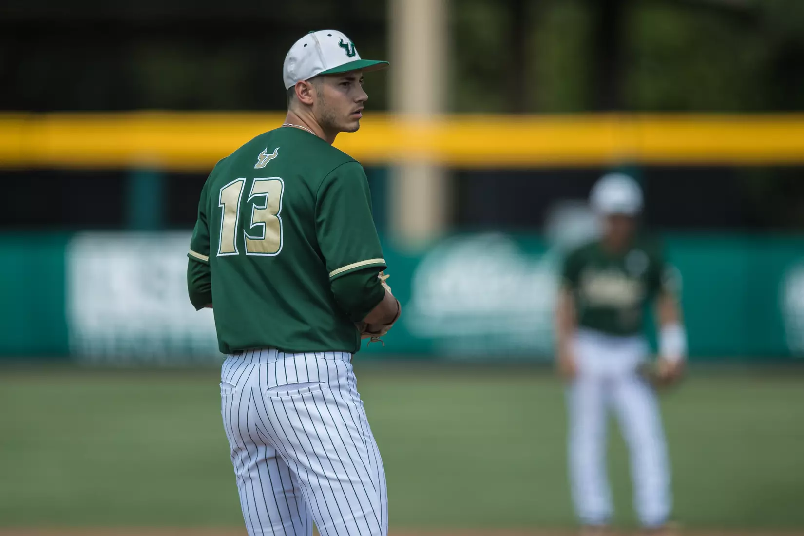 South Florida Bulls during a game against the Wichita State Shockers on Saturday May 18, 2019 at the USF Softball Stadium in Tampa, Florida.