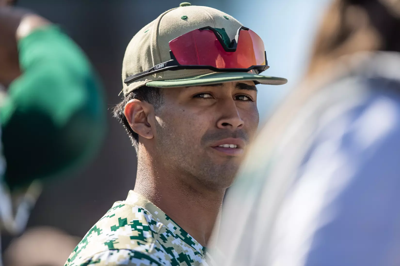 South Florida Bulls during a baseball game against the University of Louisville Cardinals at the USF Baseball Stadium on February 20, 2022. (Mary Holt/South Florida Athletics)