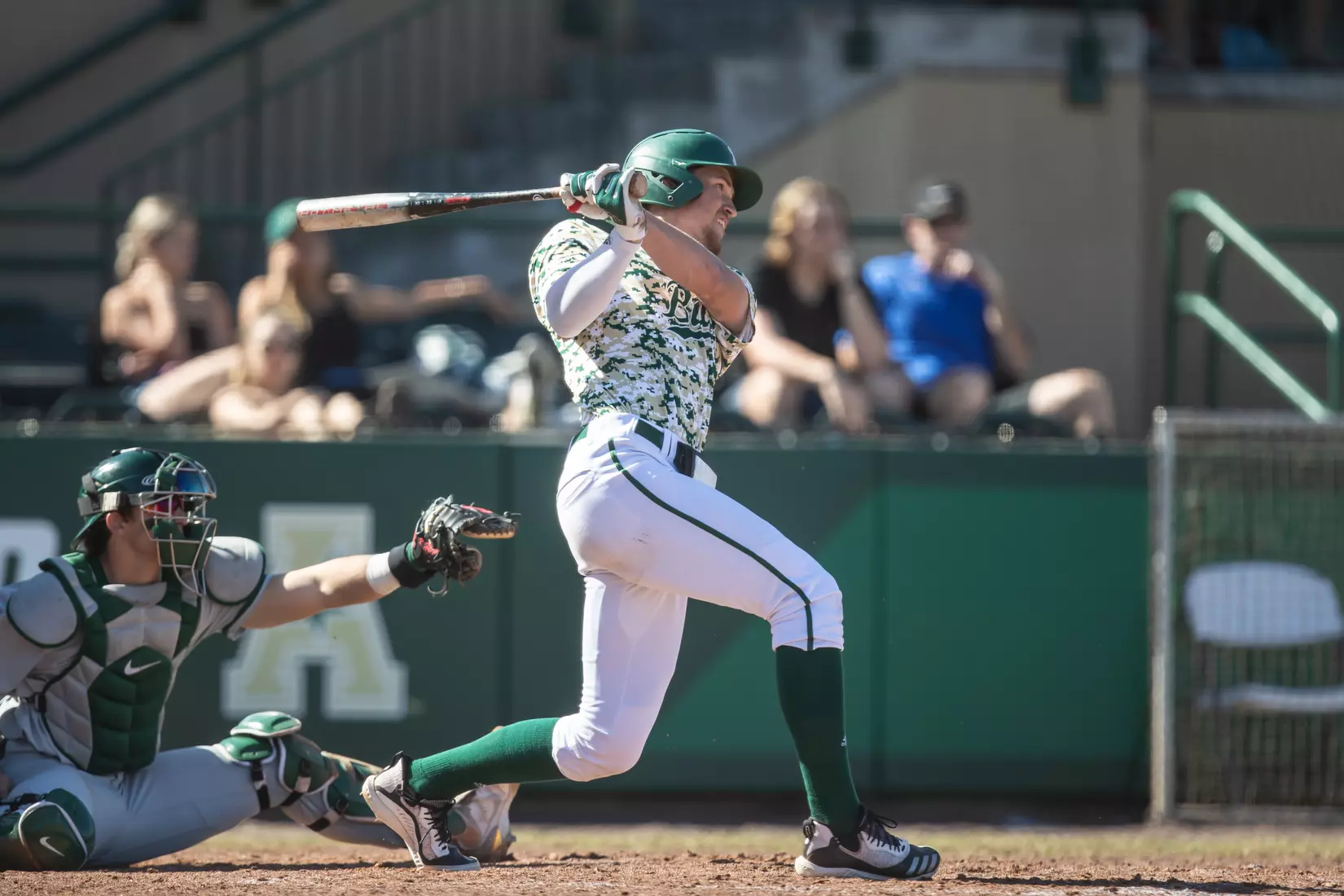 South Florida Bulls during a baseball game against the University of Louisville Cardinals at the USF Baseball Stadium on February 20, 2022. (Mary Holt/South Florida Athletics)