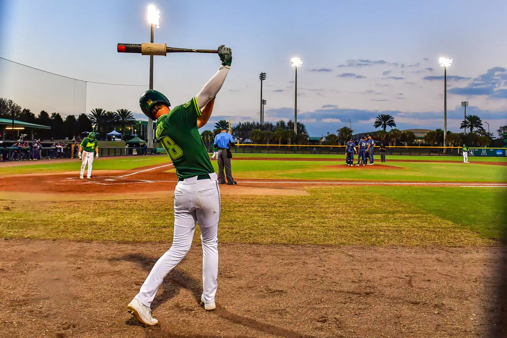 South Florida Bulls druing a Baseball game against Florida International University Panthers at Red McEwen Field on March 1, 2022. (Julio Aguilar/ South Florida Athletics)