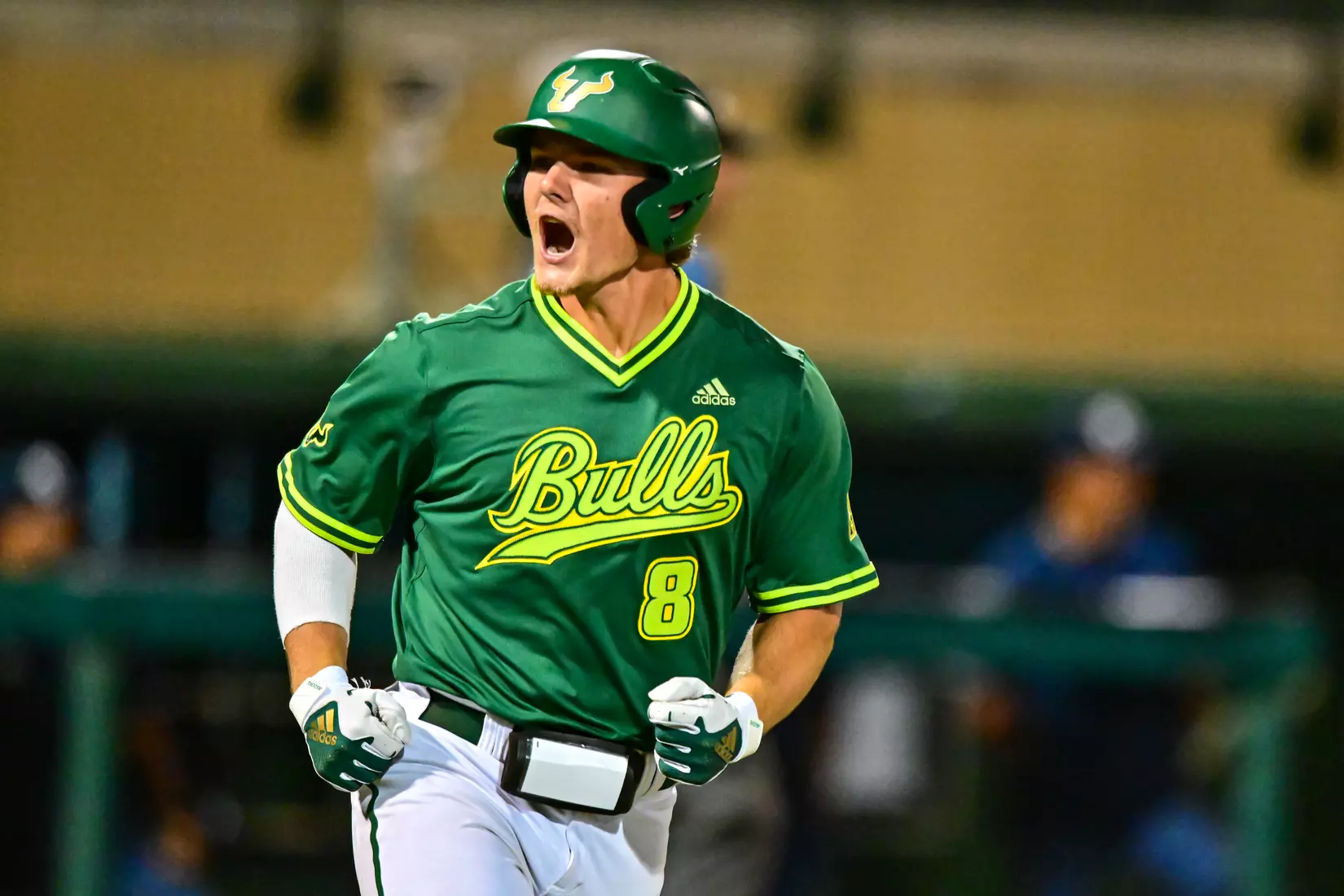 South Florida Bulls druing a Baseball game against Florida International University Panthers at Red McEwen Field on March 1, 2022. (Julio Aguilar/ South Florida Athletics)