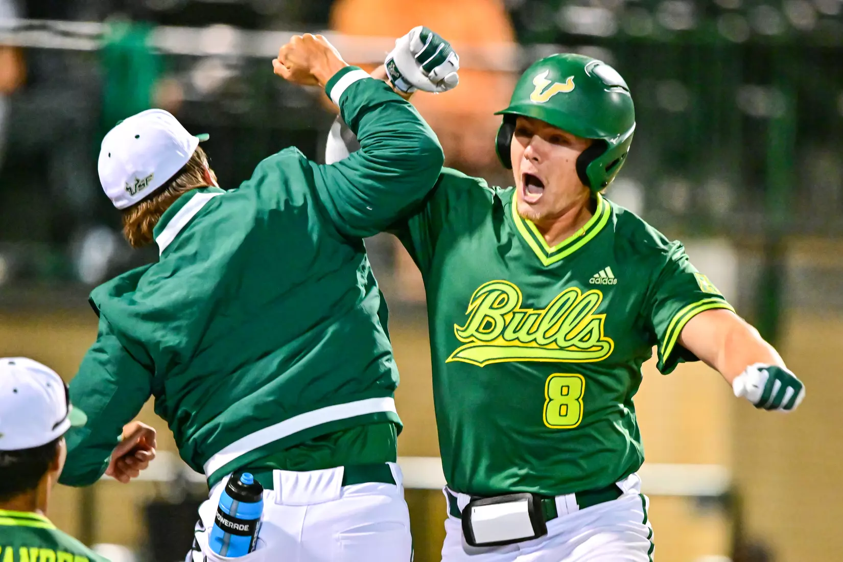 South Florida Bulls druing a Baseball game against Florida International University Panthers at Red McEwen Field on March 1, 2022. (Julio Aguilar/ South Florida Athletics)