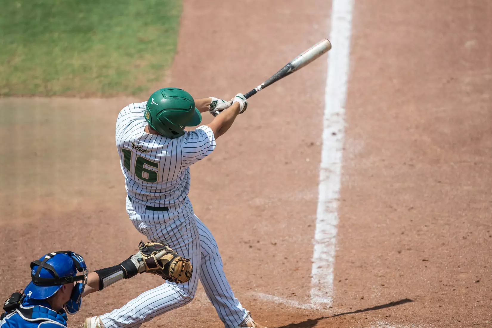 South Florida Bulls during a baseball game against the Memphis University Tigers at the USF Baseball Stadium on April 15, 2022. (Mary Holt/South Florida Athletics)