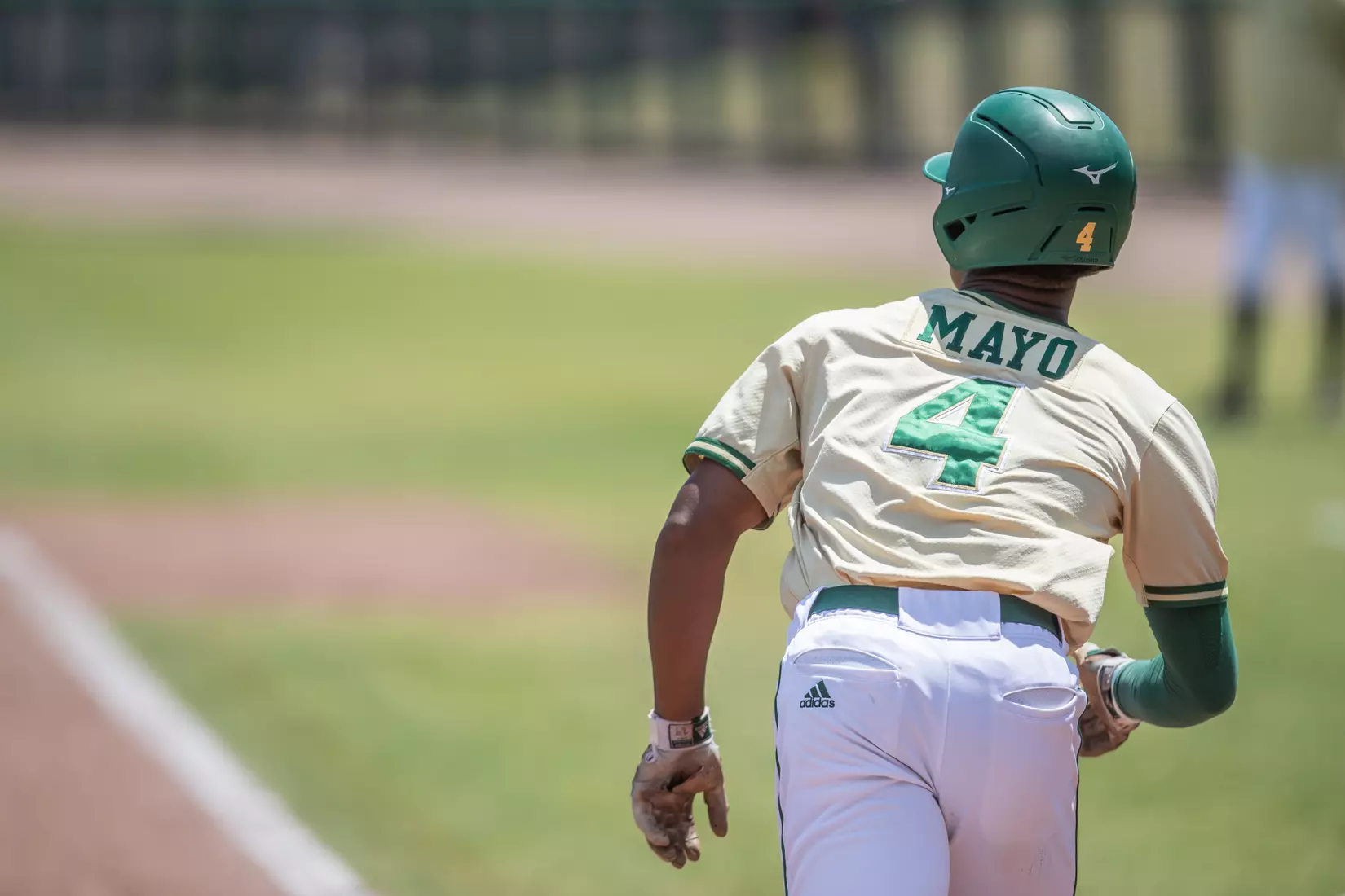 South Florida Bulls during a baseball game against the Memphis University Tigers at the USF Baseball Stadium on April 16, 2022. (Mary Holt/South Florida Athletics)