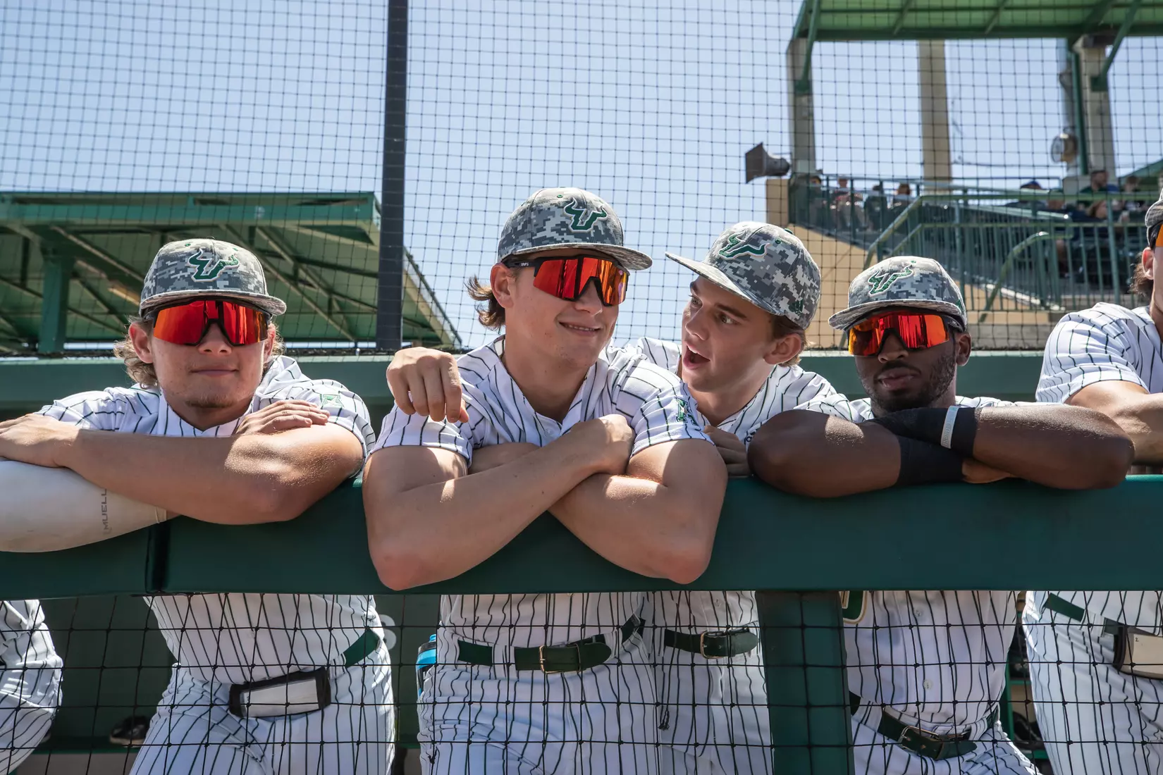 South Florida Bulls during a baseball game against the Niagara University Purple Eagles at the USF Baseball Stadium on March 26, 2022. (Mary Holt/South Florida Athletics)