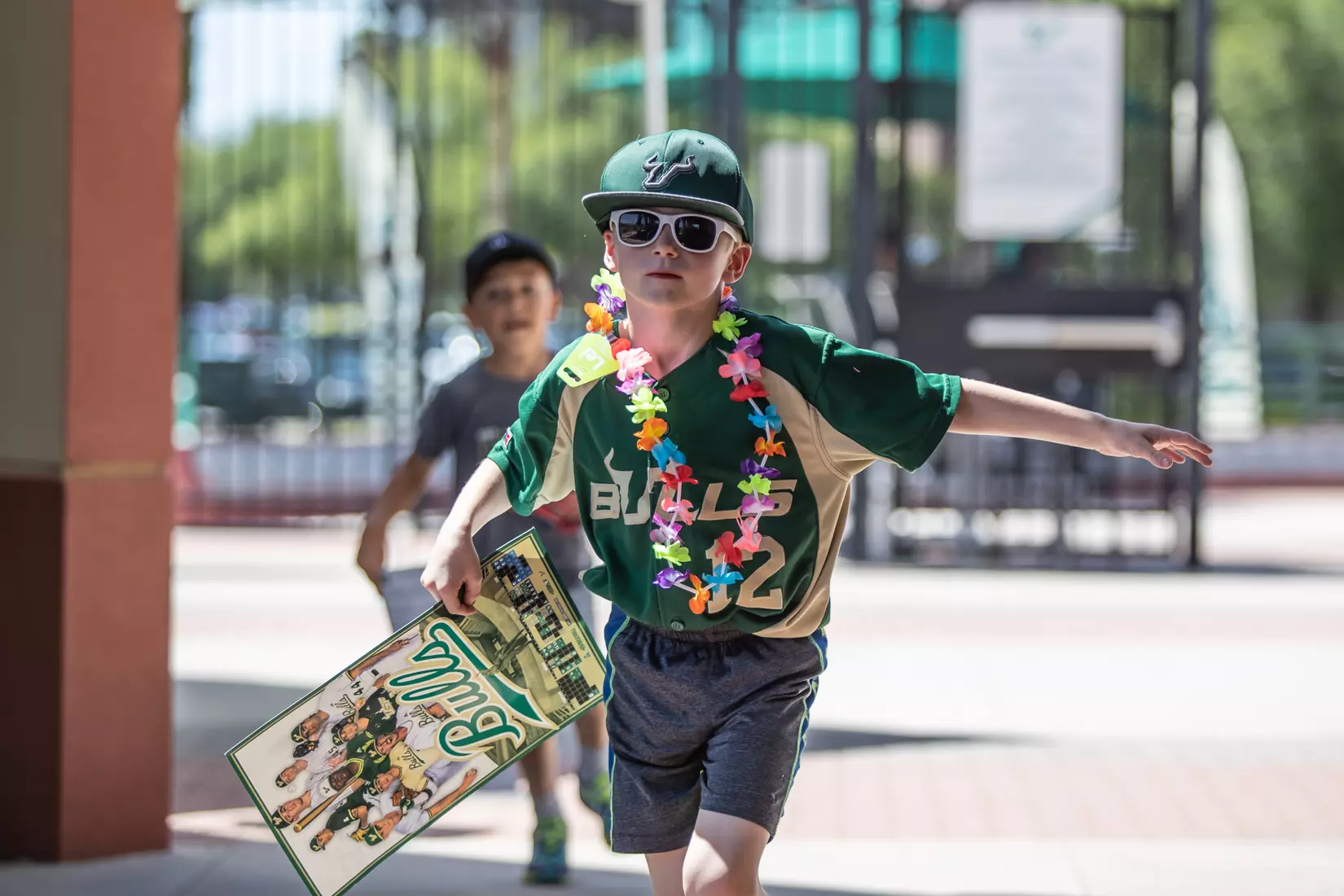 South Florida Bulls during a baseball game against the Niagara University Purple Eagles at the USF Baseball Stadium on March 27, 2022. (Mary Holt/South Florida Athletics)