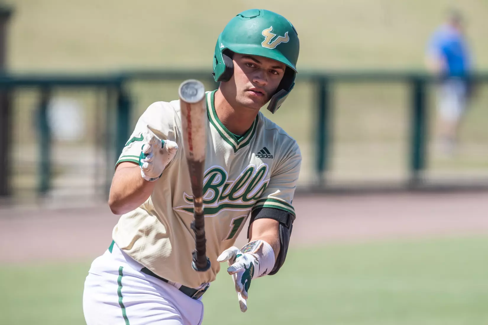 South Florida Bulls during a baseball game against the Niagara University Purple Eagles at the USF Baseball Stadium on March 27, 2022. (Mary Holt/South Florida Athletics)