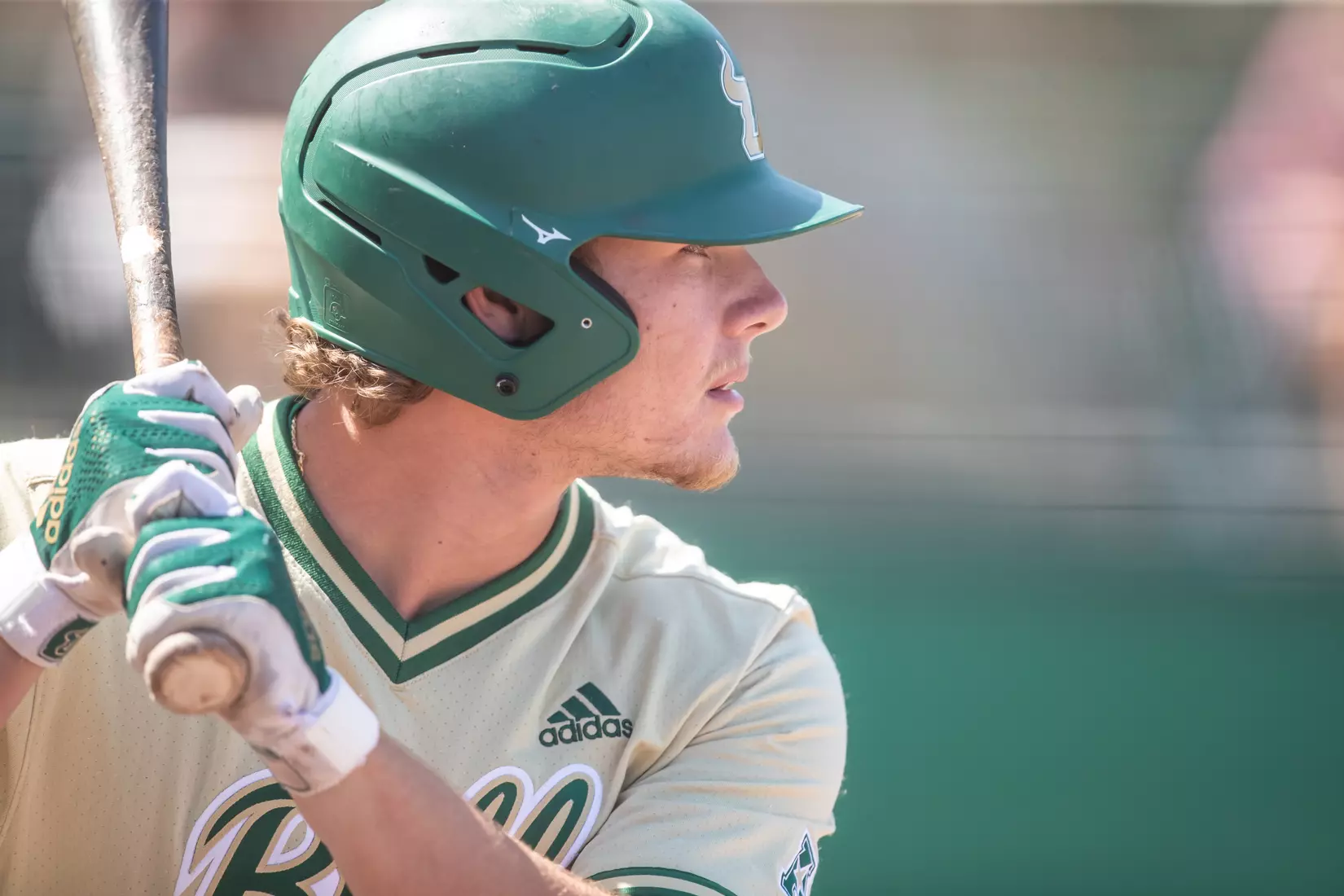 South Florida Bulls during a baseball game against the Niagara University Purple Eagles at the USF Baseball Stadium on March 27, 2022. (Mary Holt/South Florida Athletics)